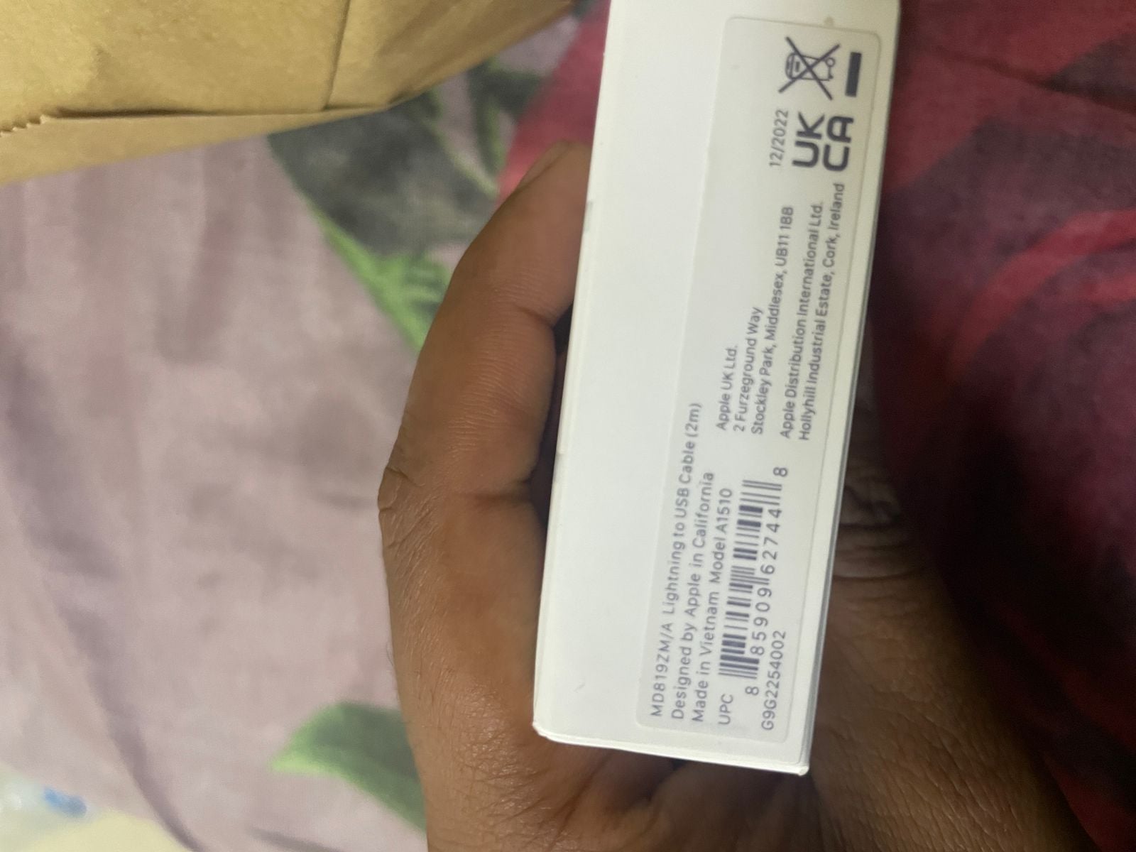USB A to lightning cable iphone 2 Meter - Image 3