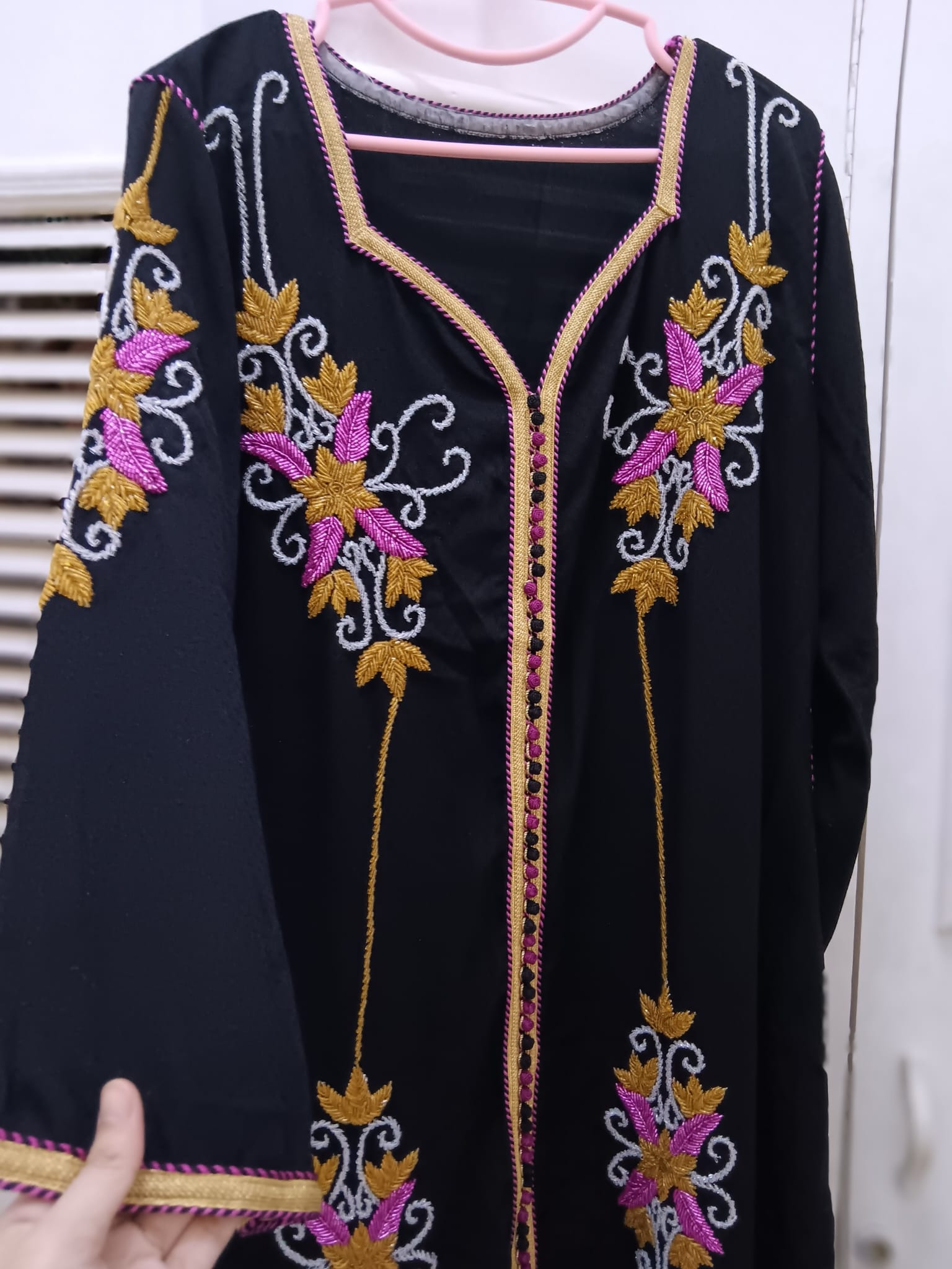 Jalabiya Abaya Prayer Dress with skirt - Image 1
