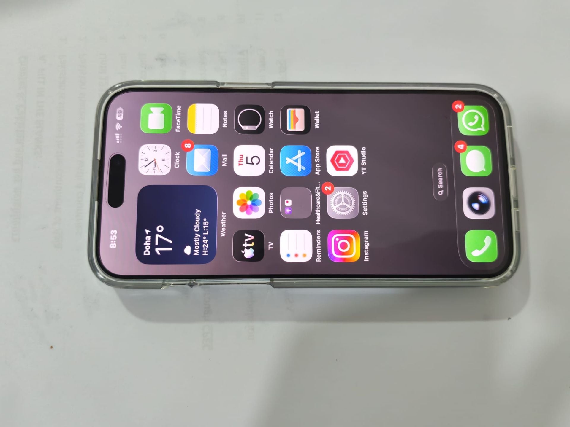 I Phone 15 Pro Max Natural Titanium, 256 GB - Image 3