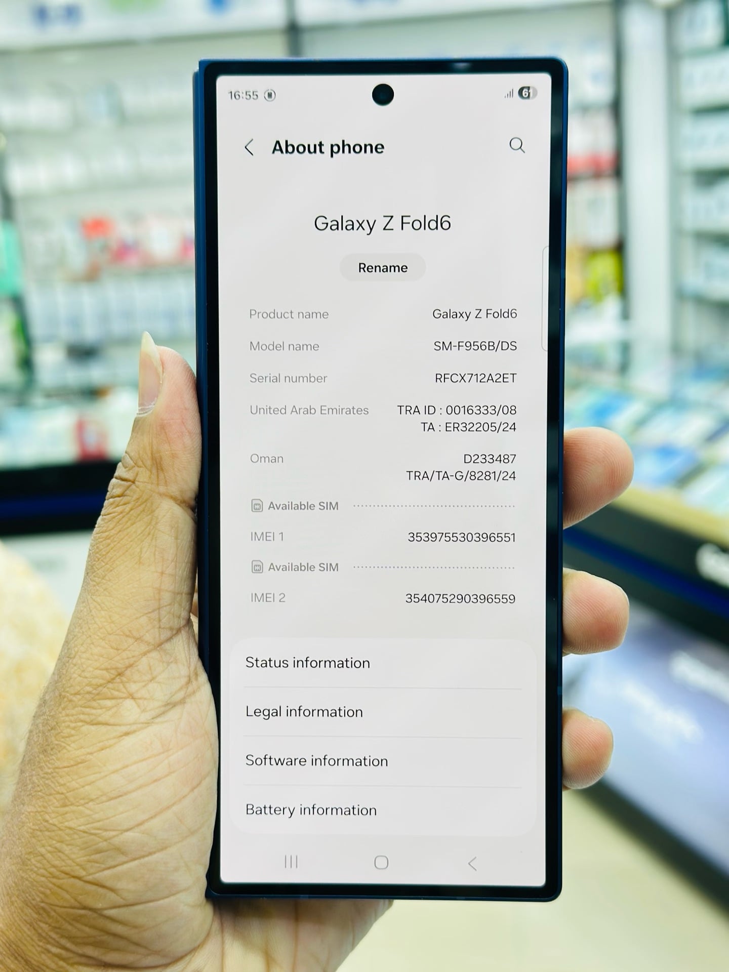 Samsung Galaxy Z Fold-6 - Image 6