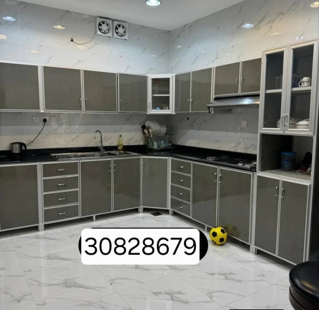 Al size readymade kitchen cabinet sell and make order also old cabinet repair do - Image 7