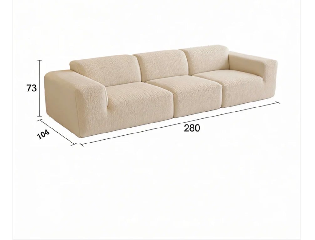 Modern Minimalist Sofa - Image 3