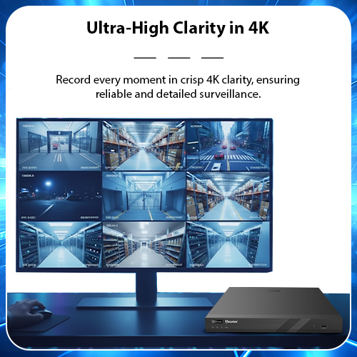 Secuview 16CH 4K Hybrid NVR (Built-in PoE) - Image 5