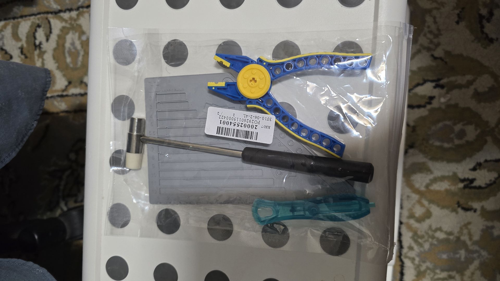 Building Block Tool Kit Include Brick Separator Multi-Use Hammer Auxiliary Plier - Image 1
