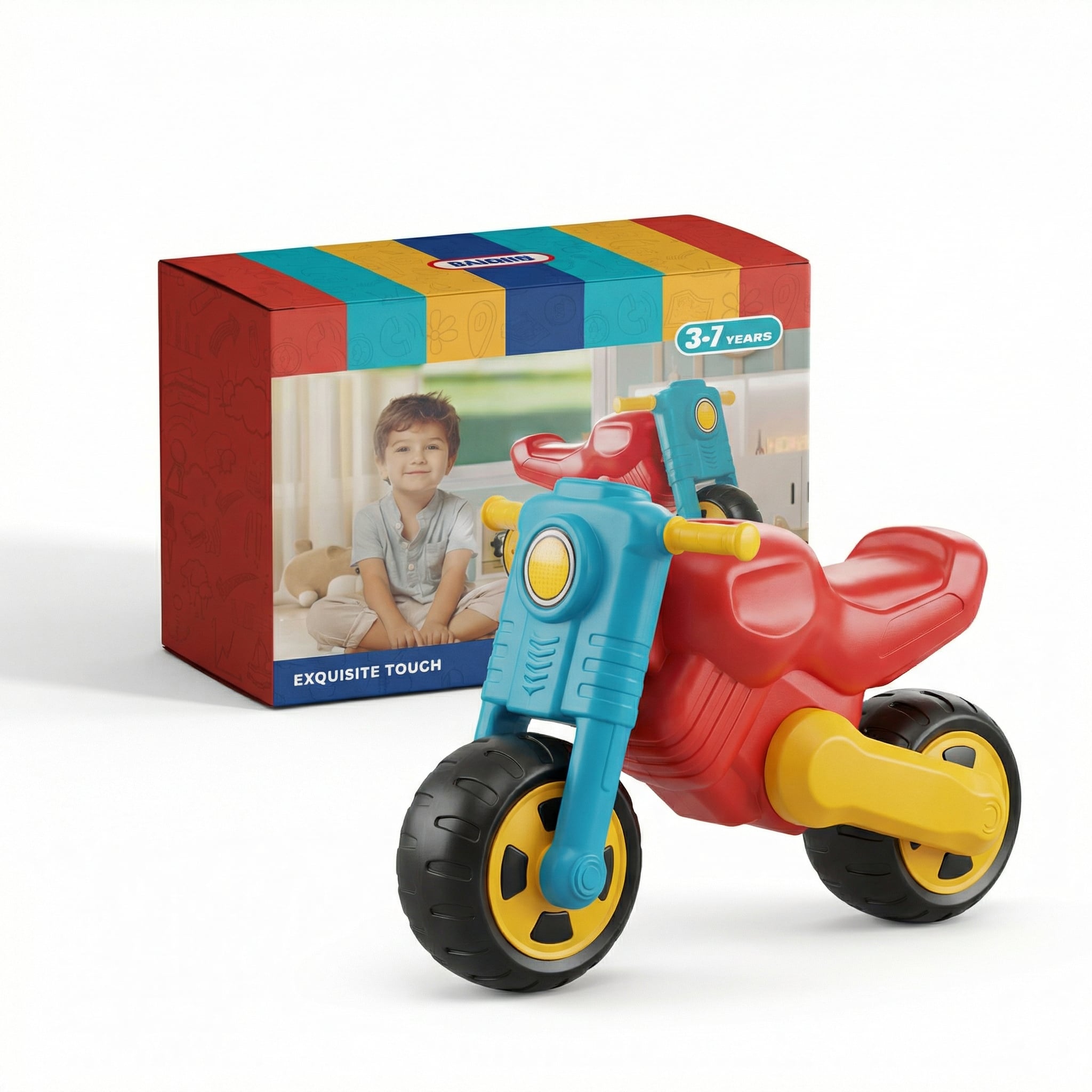 Kids Balance Bike Ride Toy - Image 1