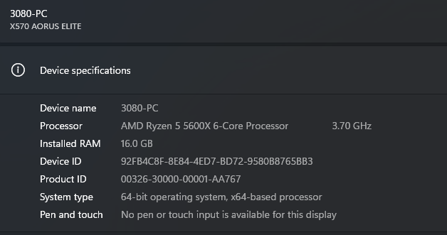 GAMING PC RTX 3080 16GB 1.5TB - Image 4