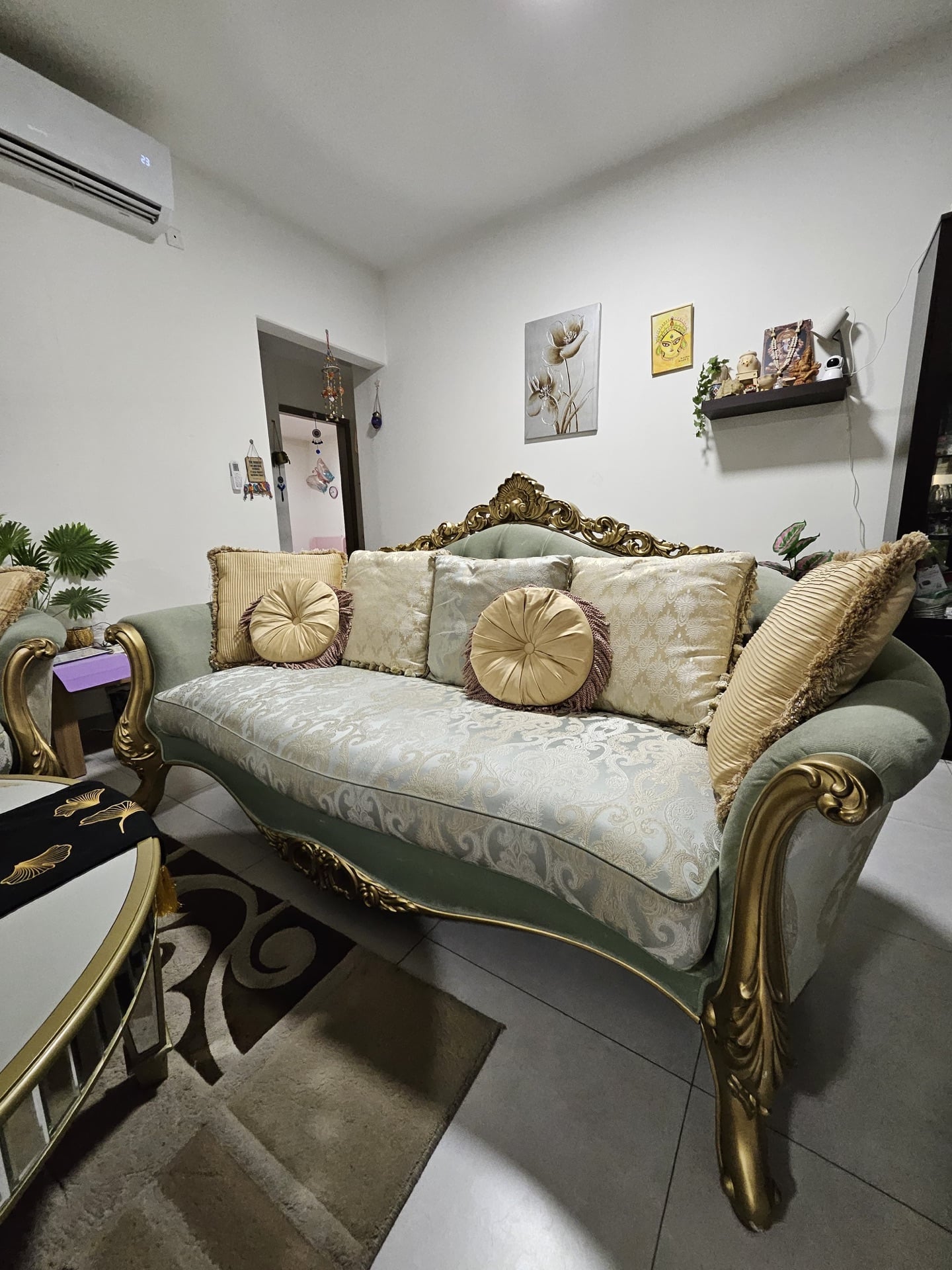 URGENT SALE: 2 pcs 3 Seater luxury Fabric Sofa - Image 6