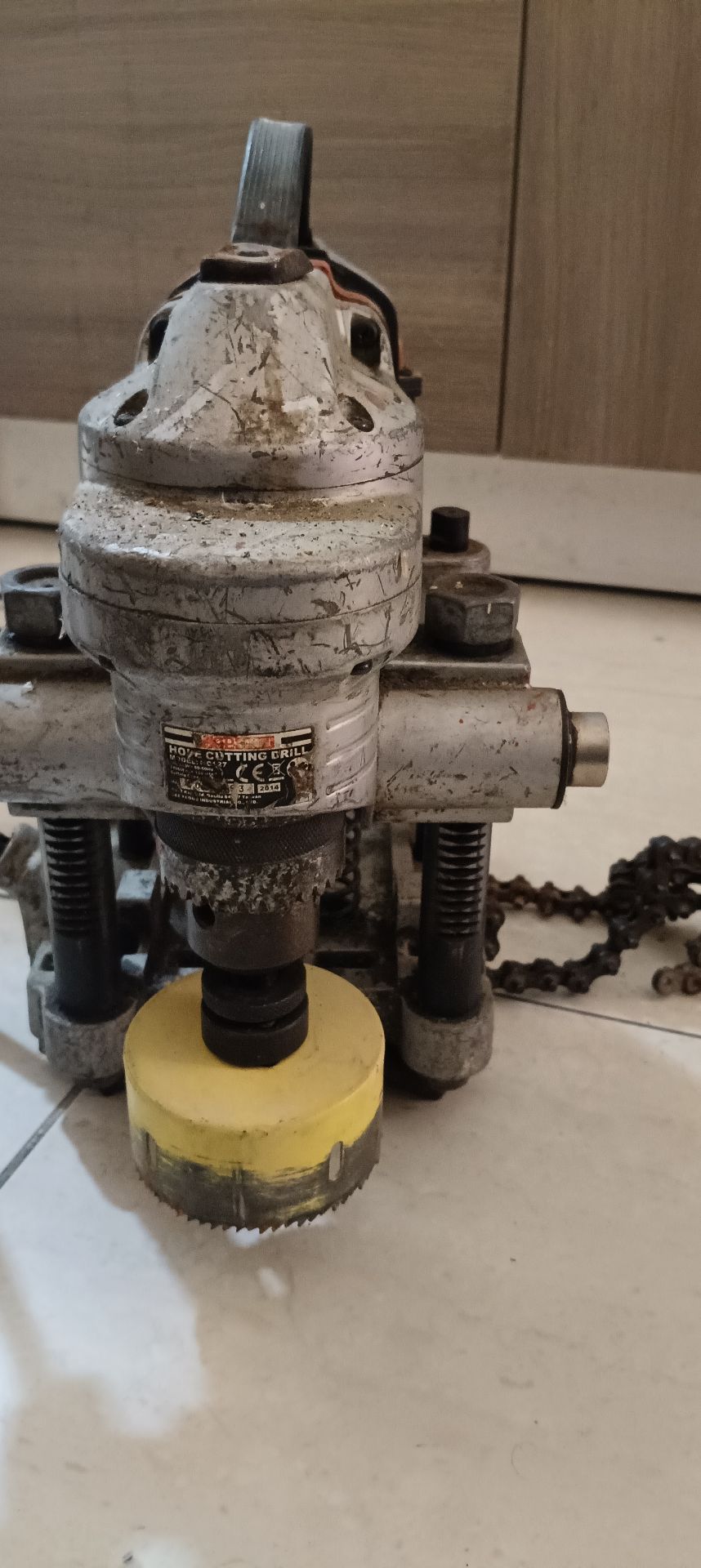 Pipe hole saw cutting machine  - Image 5