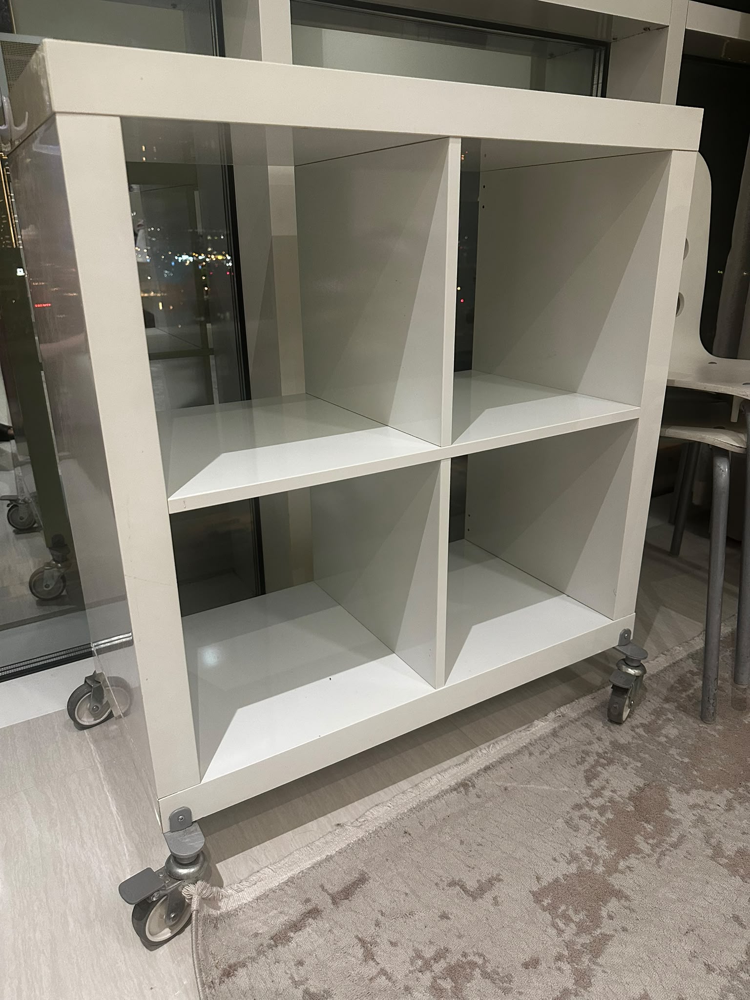 White Storage Shelf IKEA - Image 4