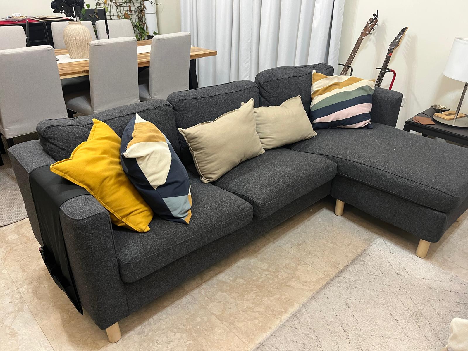 3-seat sofa with chaise longue - Image 2