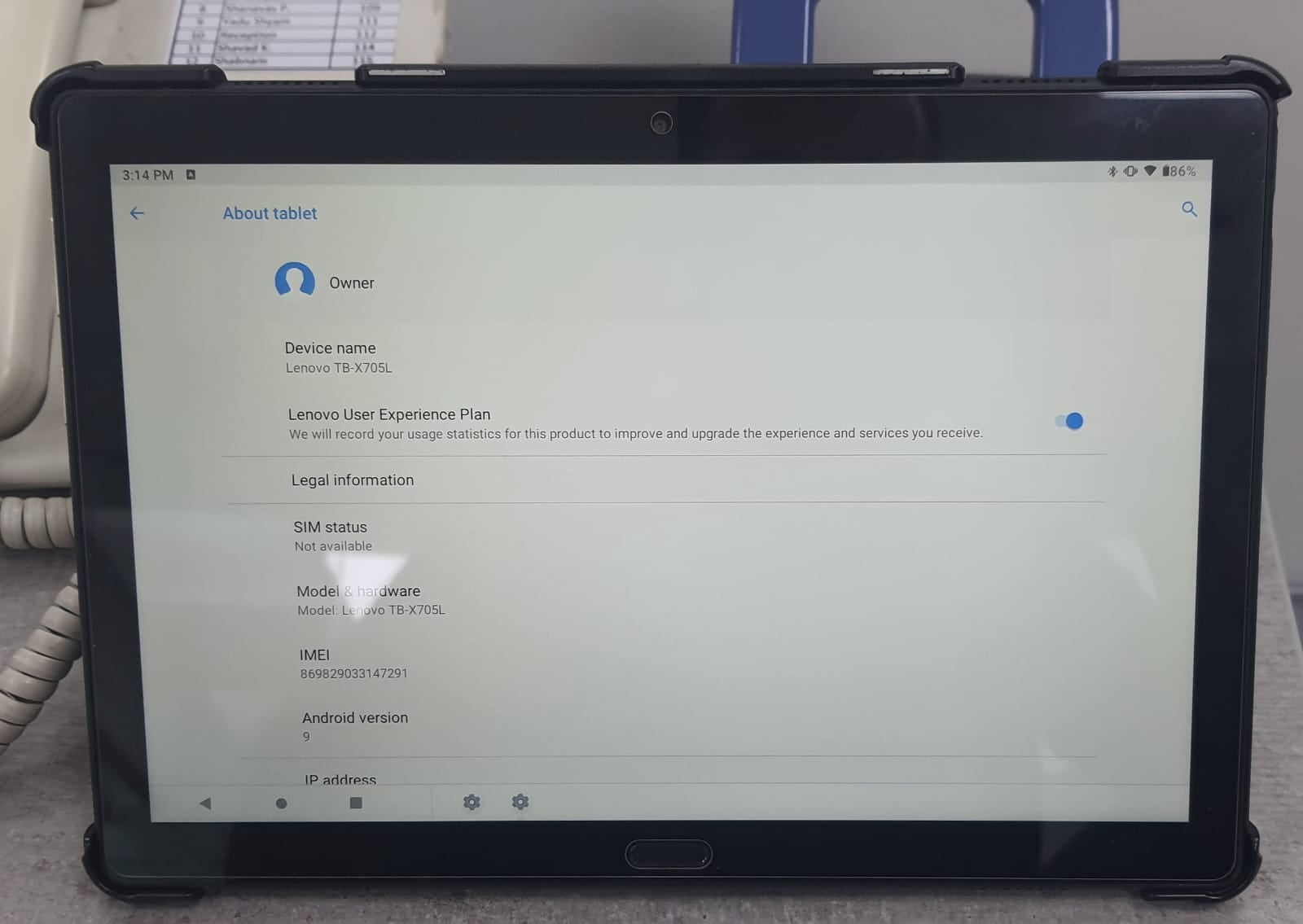 Lenovo Tab P10 (with Wireless Keyboard) LTE (GSM Supported) - Image 2