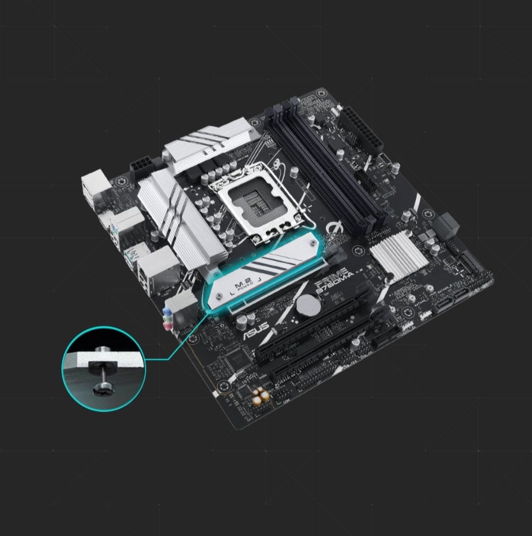 لوحة أم PRIME B760M-A｜Motherboards إنتل® B760 (LGA 1700) mATX DDR5 - Image 7