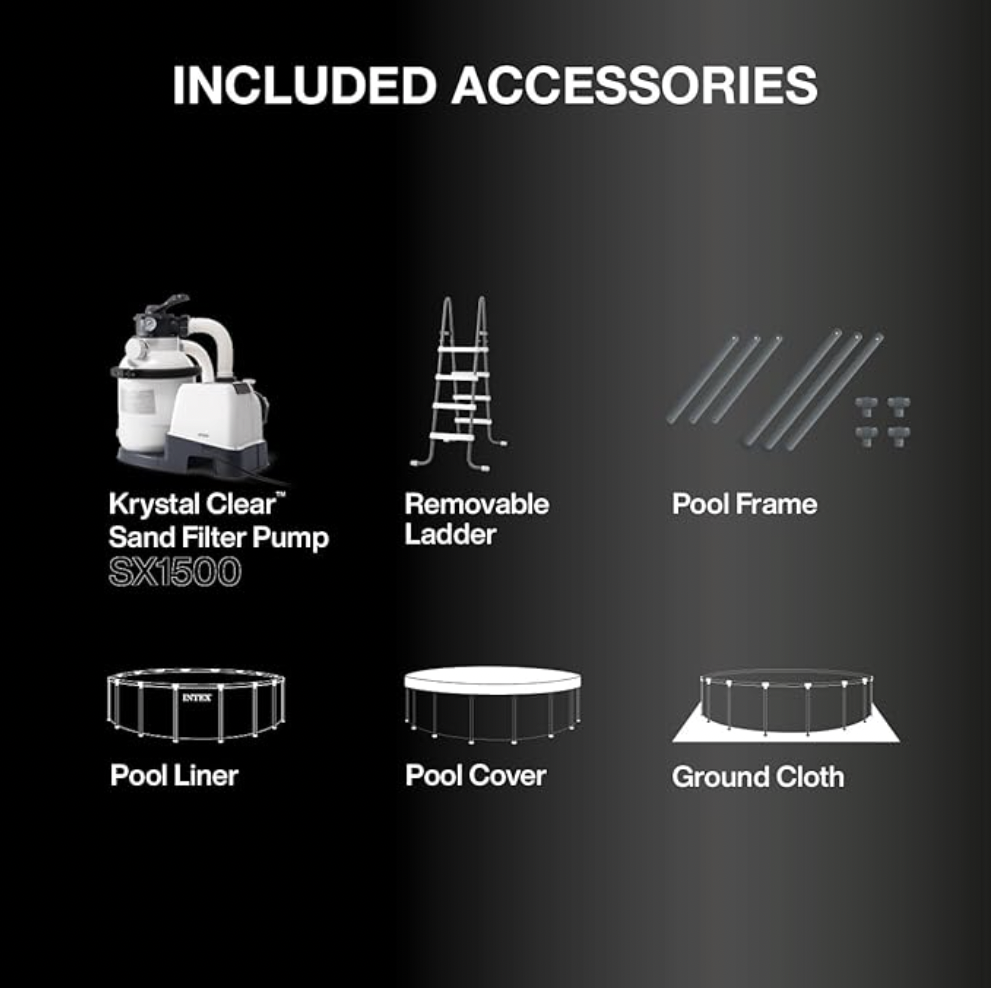 مجموعة حمام السباحة INTEX Ultra XTR - Image 3