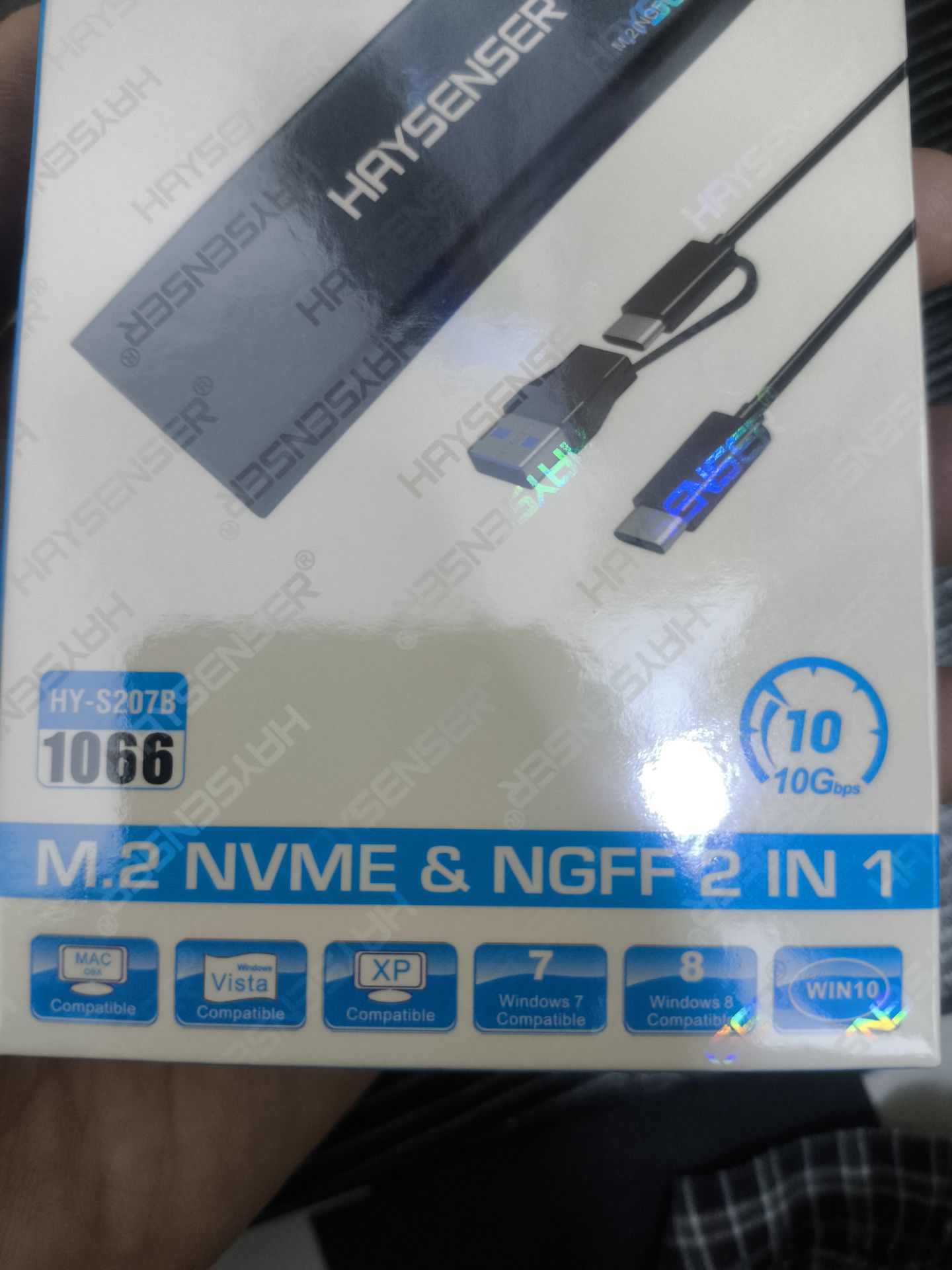 M.2 NVME SSD Enclosure 10Gbps Speed - Image 3