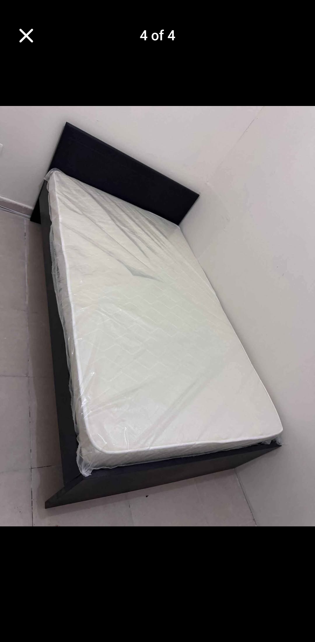 02 Bed with mattress - Image 1