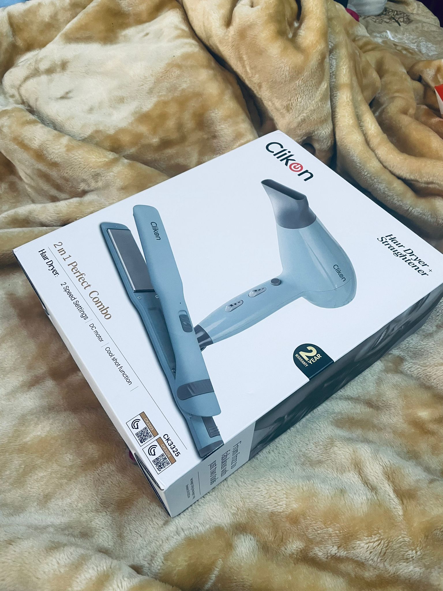 Brand new (unused) Clikon Hair Dryer and Straightenet - Image 3