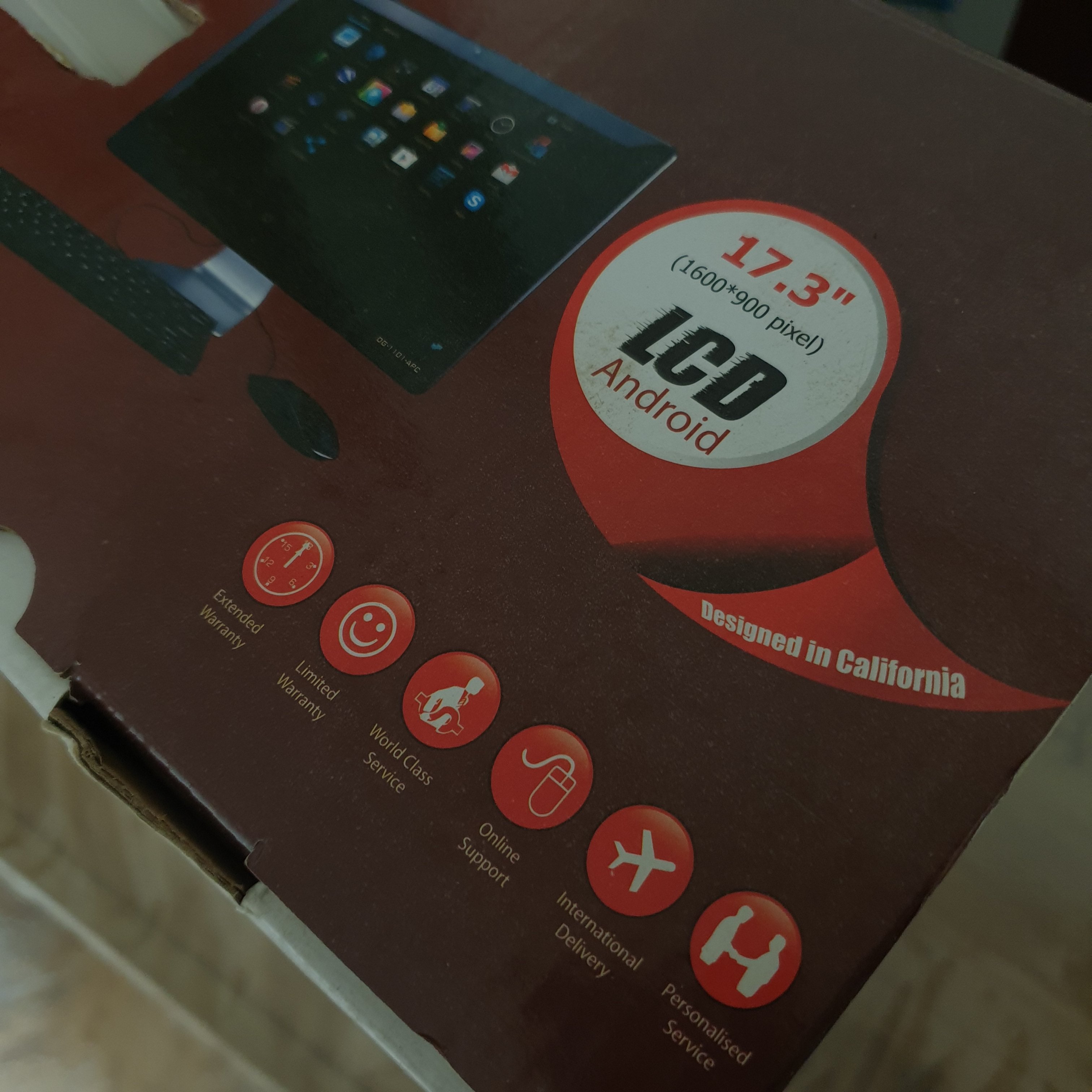 17.3" Tablet PC with wired mouse and keyboard.   - Image 6