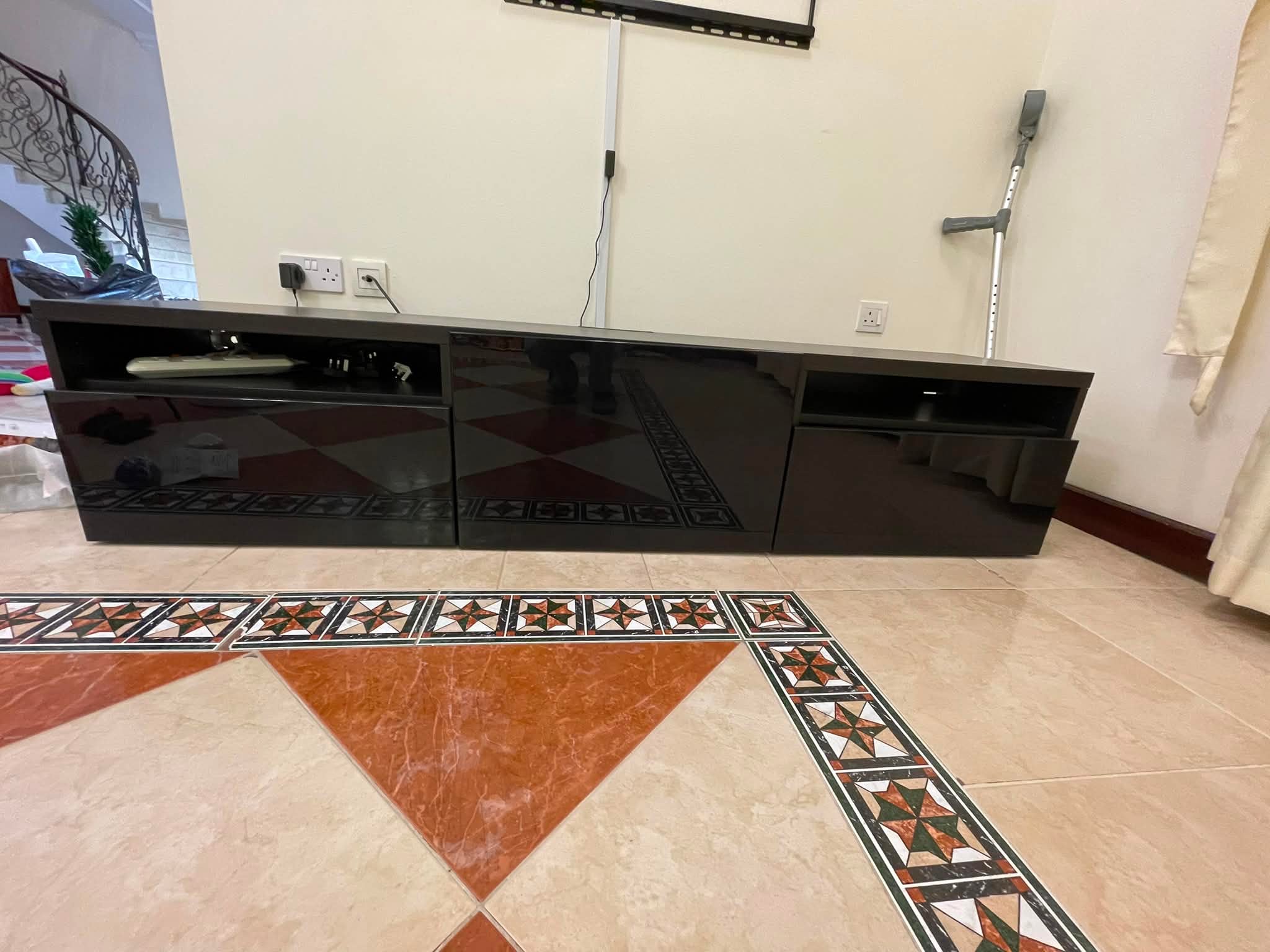 sofa set + Dining Set with chairs + TV Stand + PC stand - Image 2