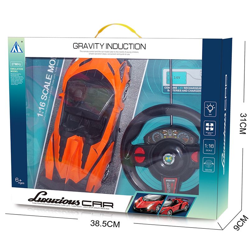 REMOTE CONTROL CAR WITH LIGHT & MUSIC FOR KIDS - Image 4
