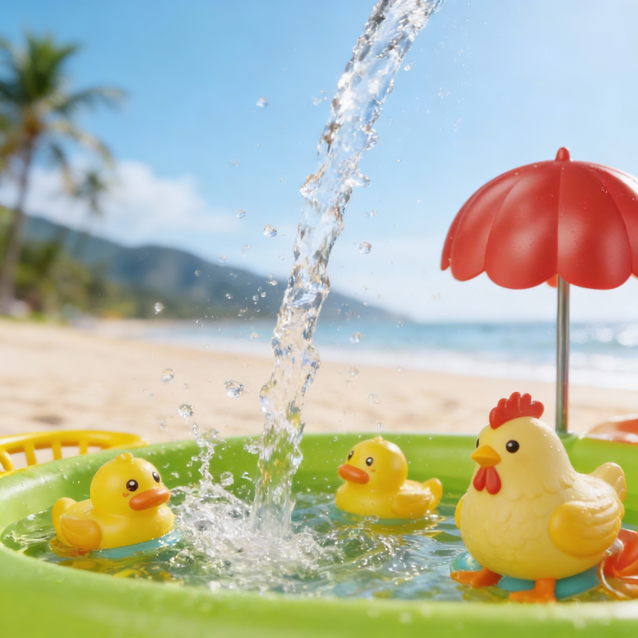 Fun Water Park Bath Toy – 16 PCS - Image 7