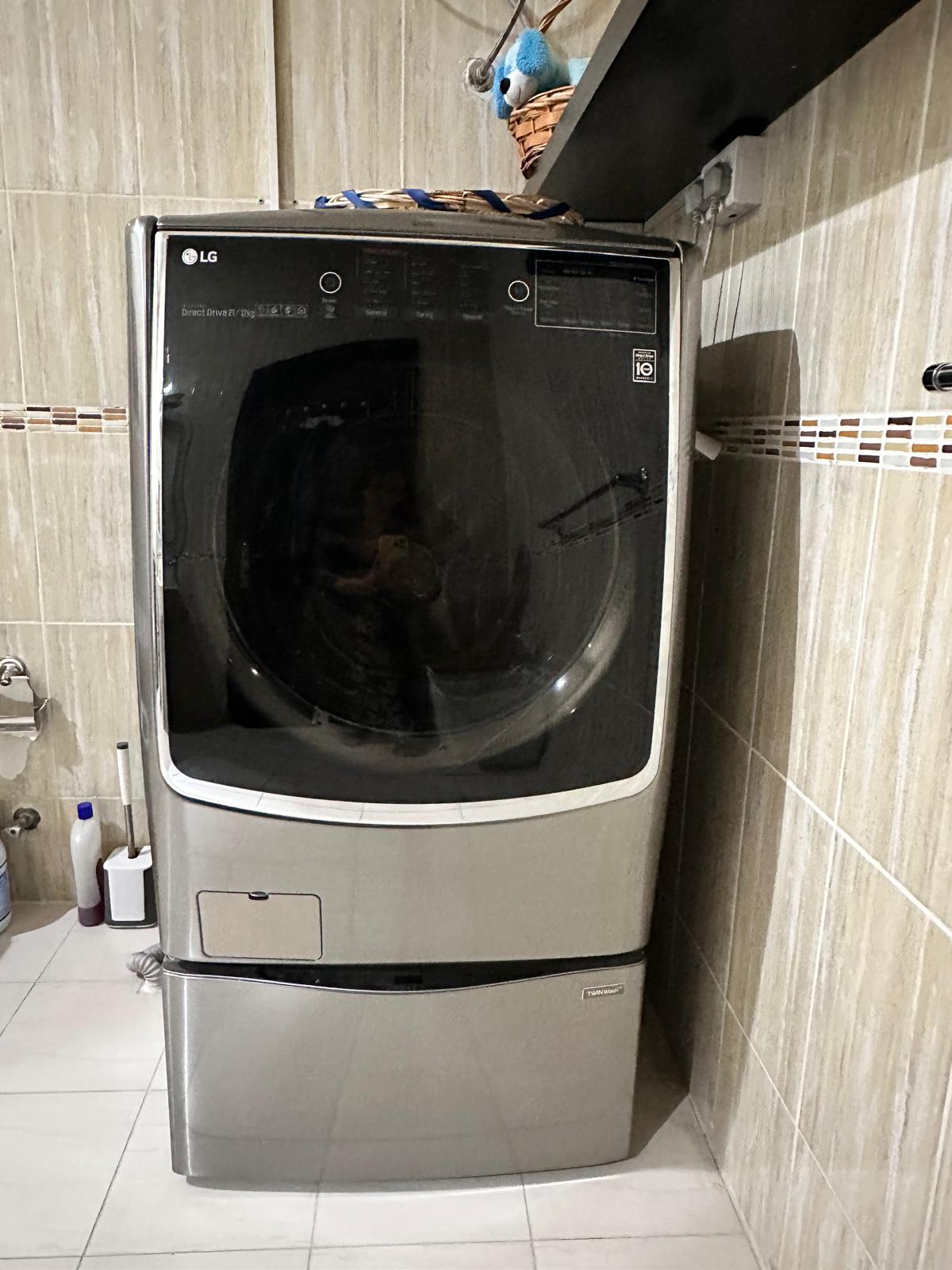lg twin wash washing machine 21 kg+3.5kg - Image 3