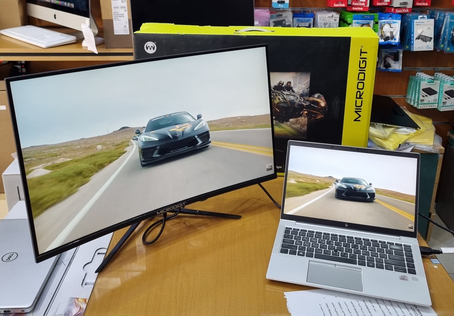GAMING MONITOR : 27" INCH CURVED -200Hz  - Image 3