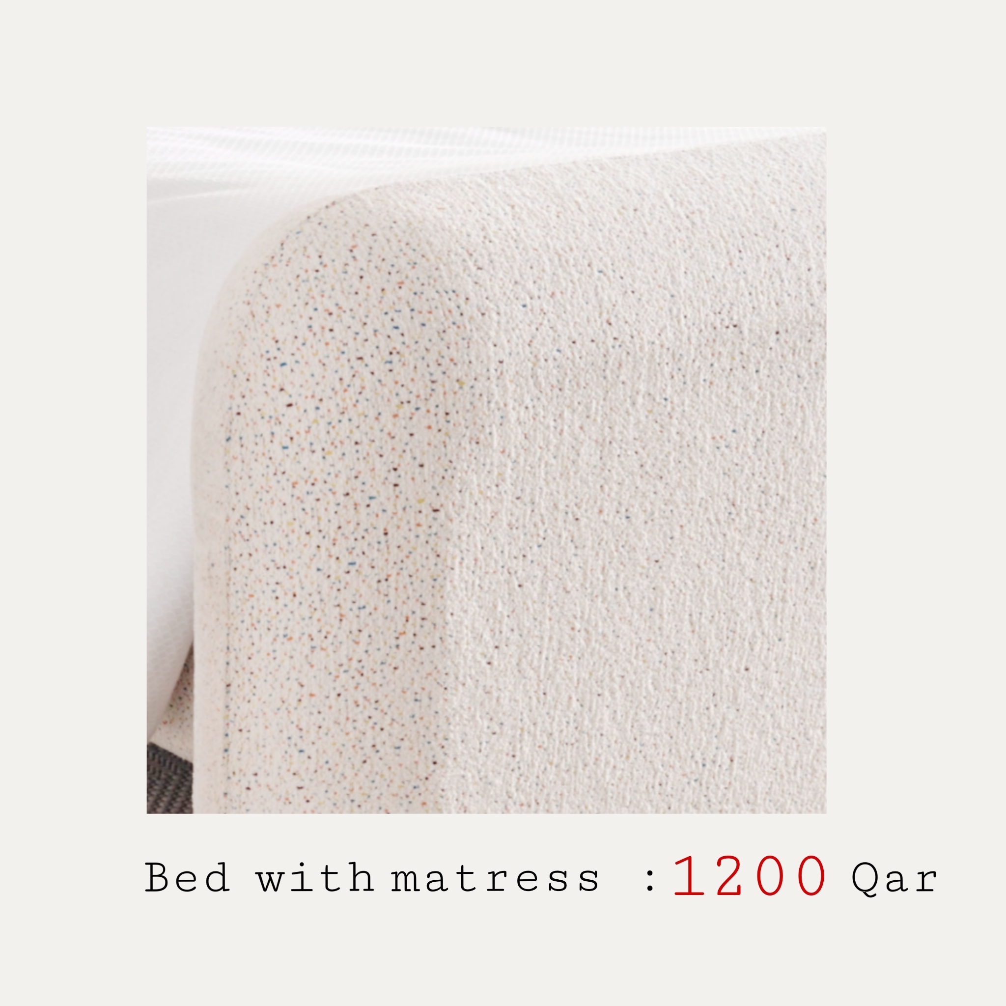 Bed with matress - Image 3