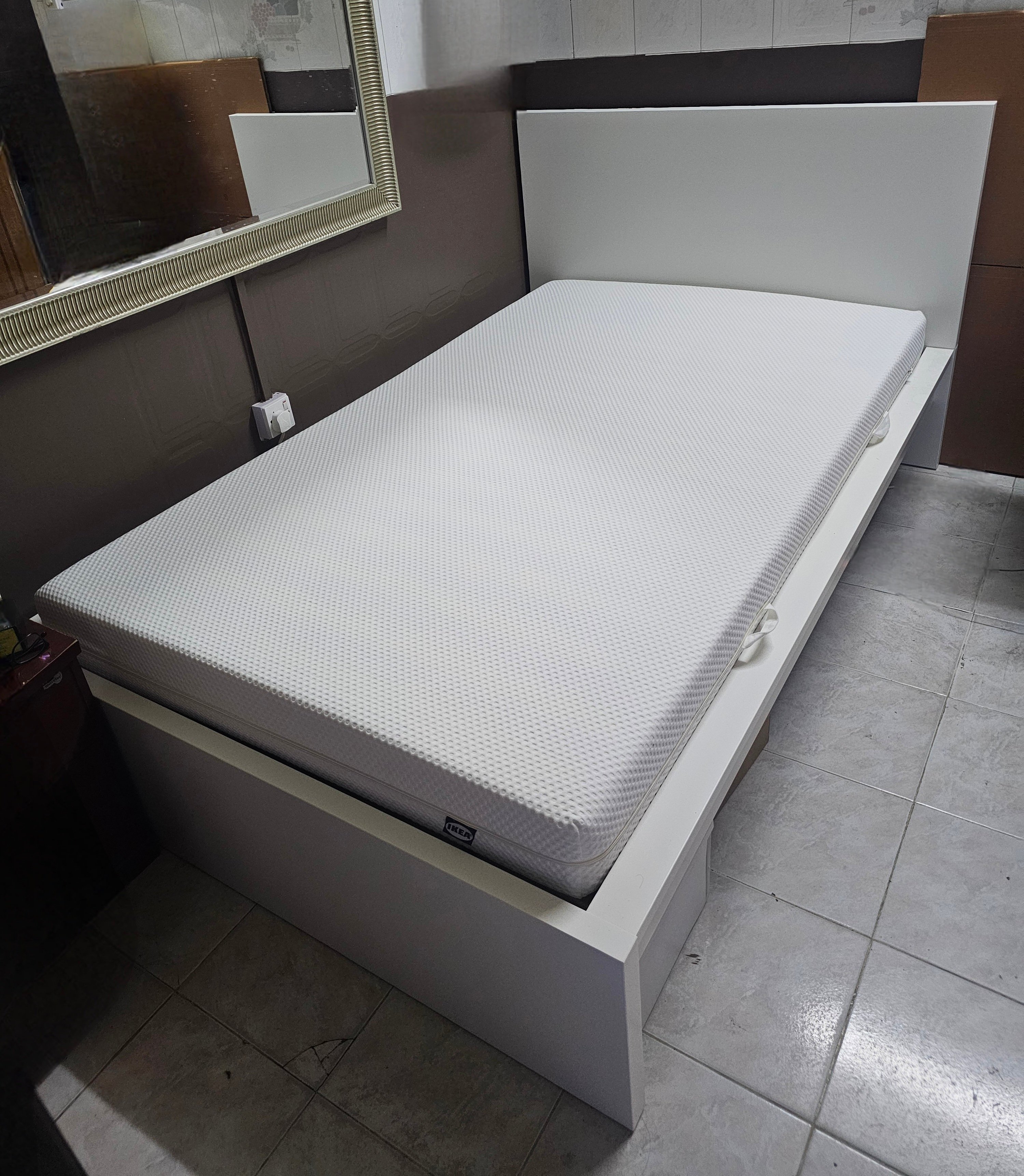 3 months used Ikea Frame and mattress - Image 5