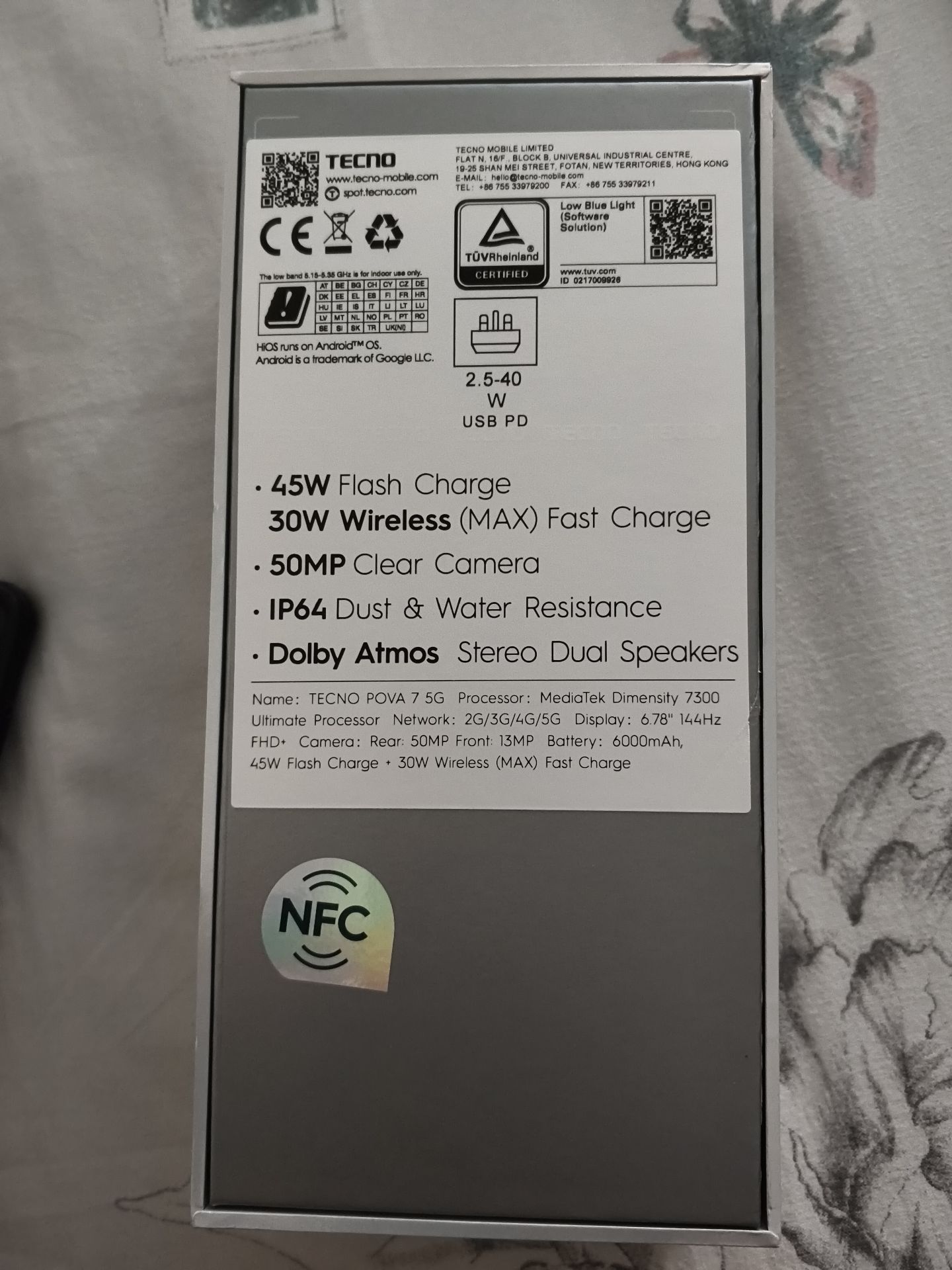 Tecno Pova 7 5G ( LJ7 ) - Image 6