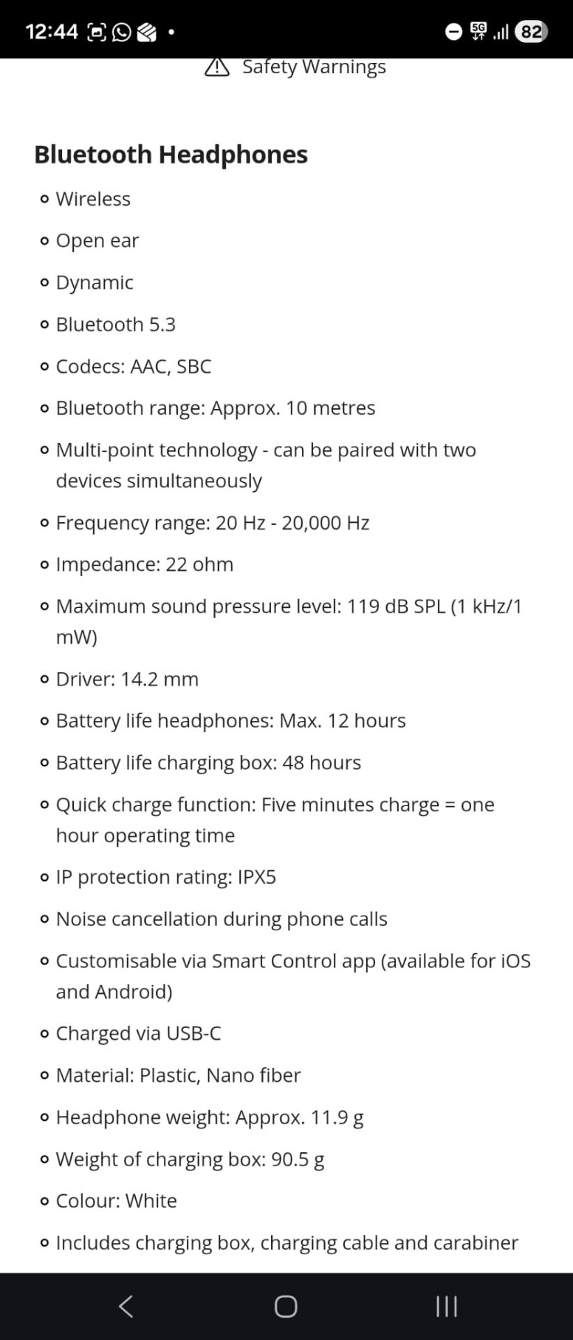 Headphones Bluetooth  - Image 2