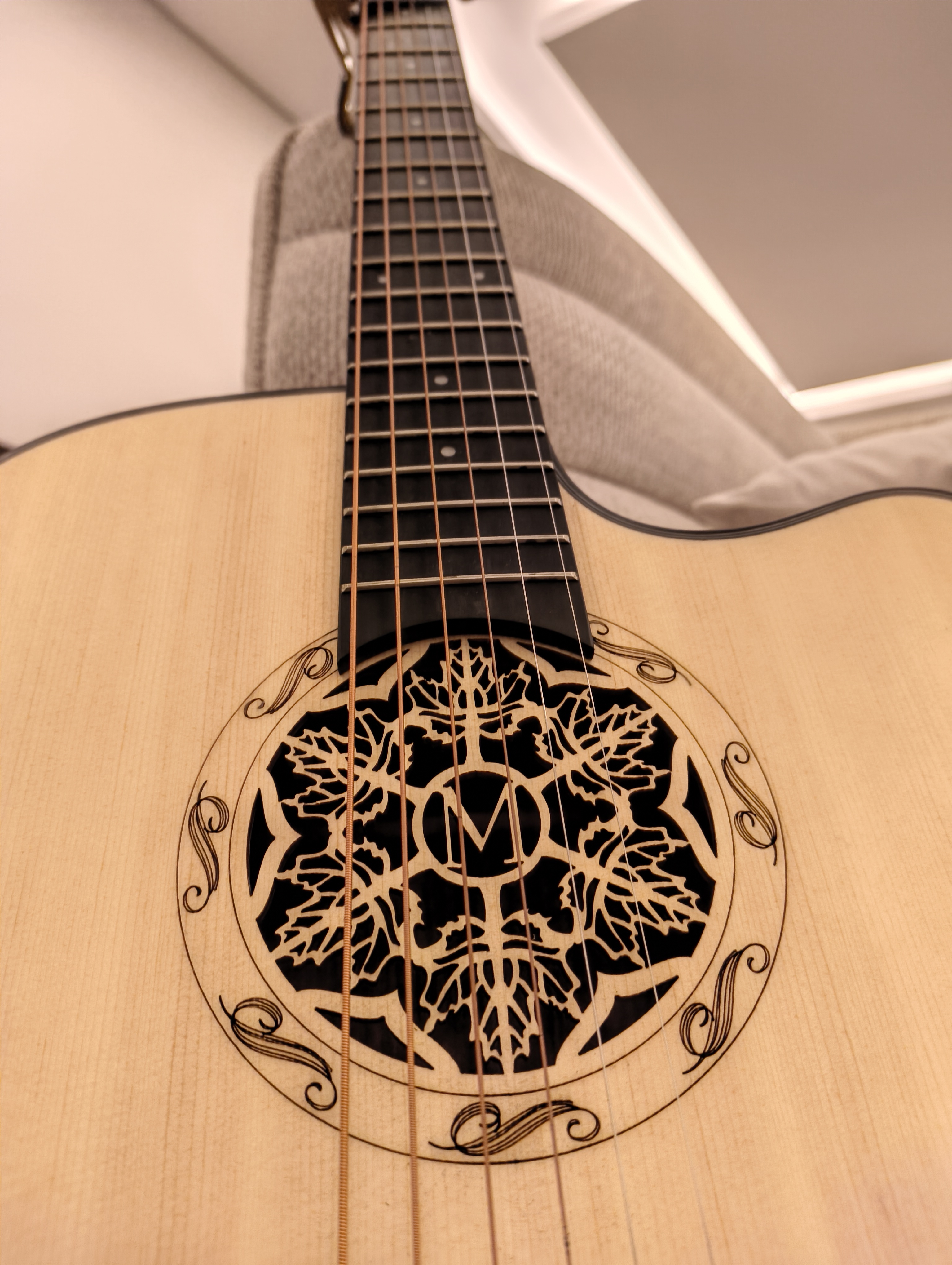 Electro Acoustic Custom Guitar - Image 2