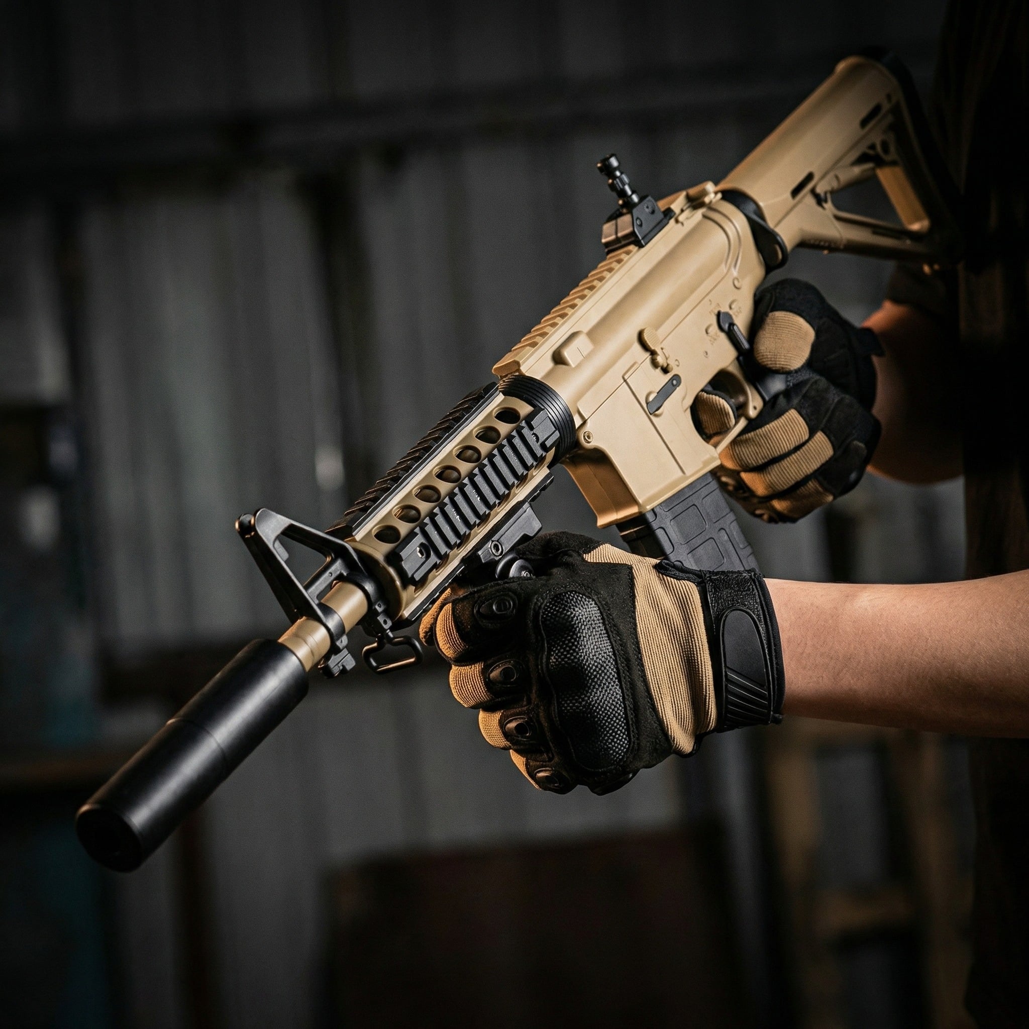 M4A1 Electric Gel Blaster – Recheargable Gel Bullet Gun - Image 3