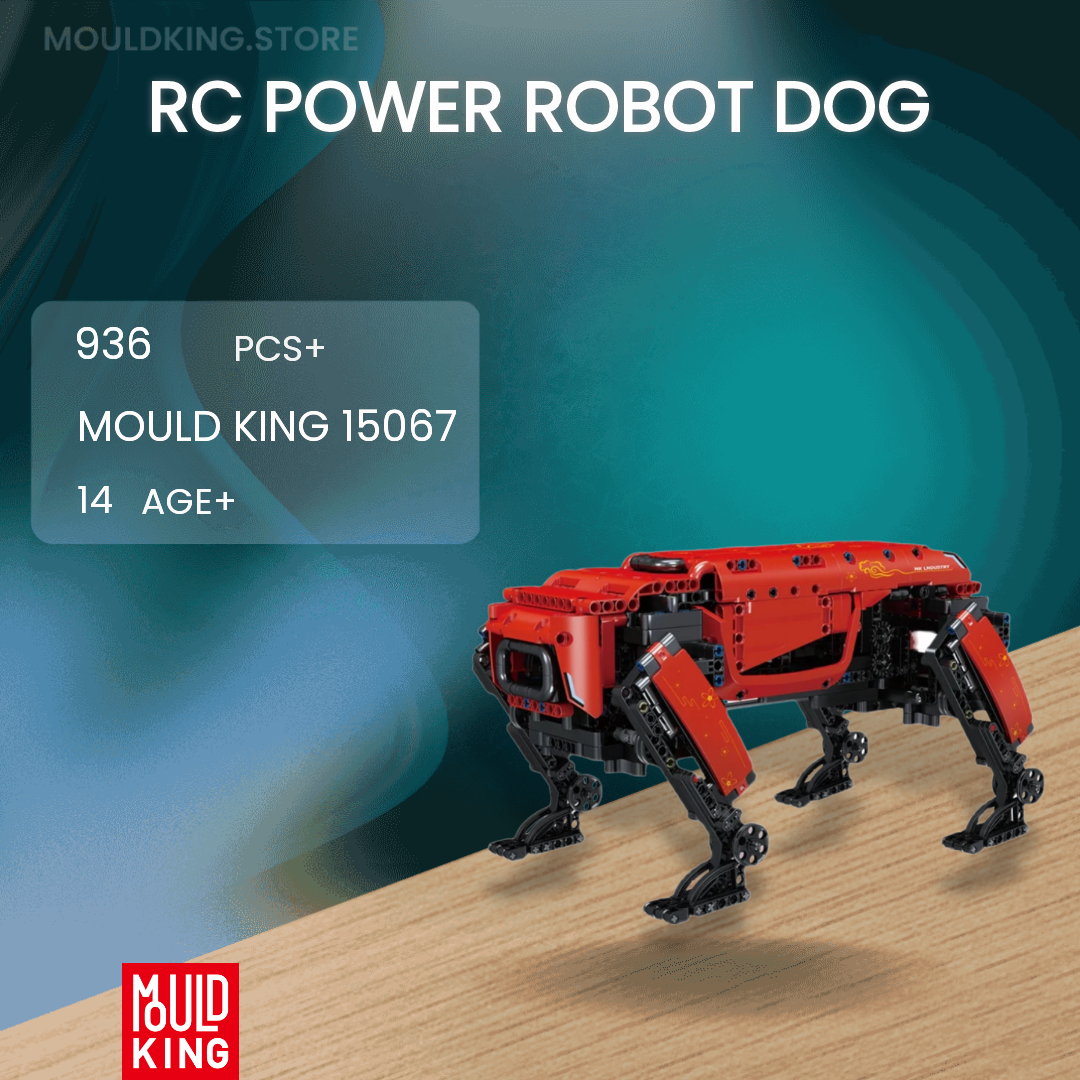 Mould King RC Robot Dog - SPOT with 2 Motors Lego technic - Image 8