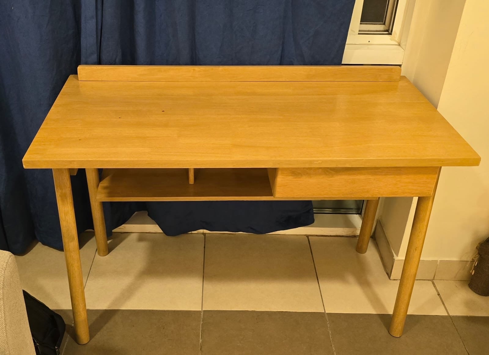 For Sale – Office Desk (Home Centre) with Leather Chair (IKEA) - Image 2