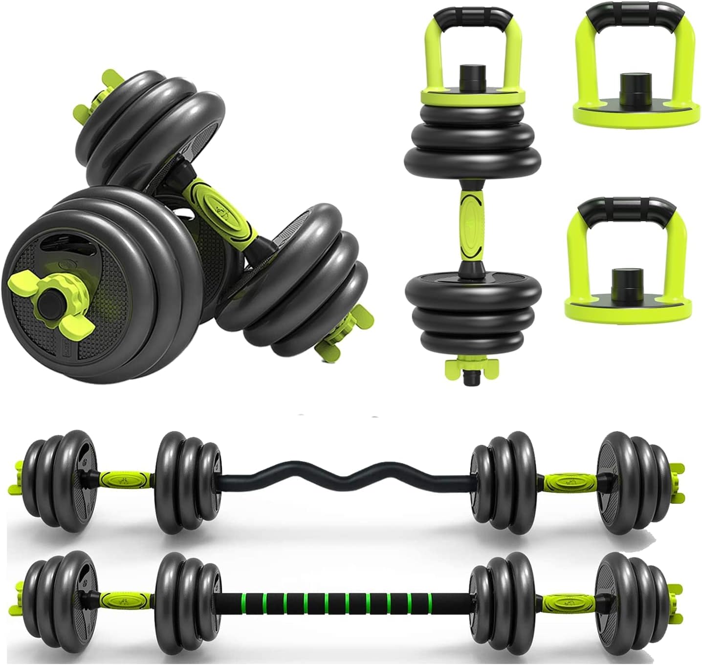 5-in-1 Multifunctional Adjustable Dumbbell Set - Image 4