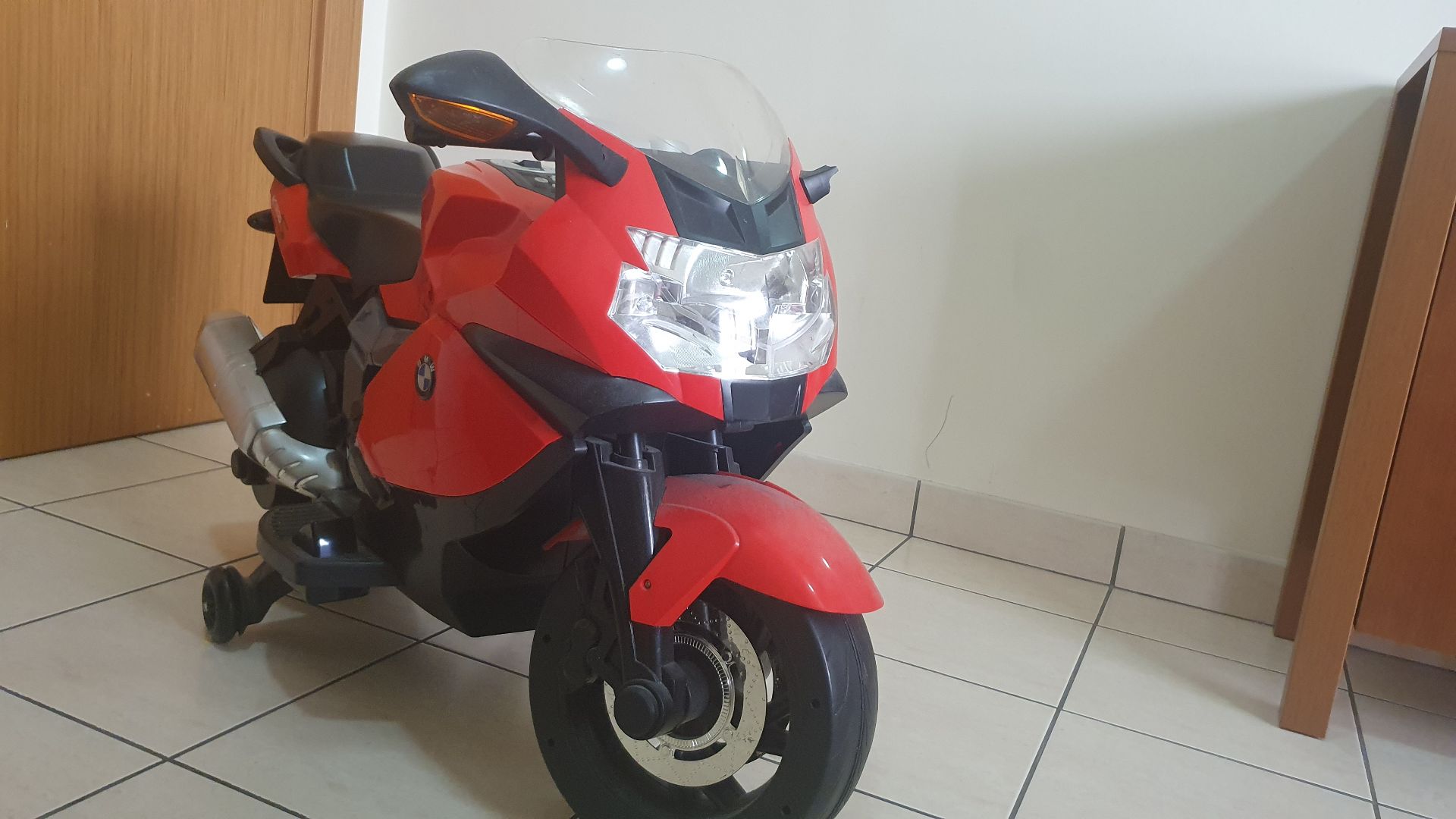 Kids Ride-on BMW Bike - Image 3