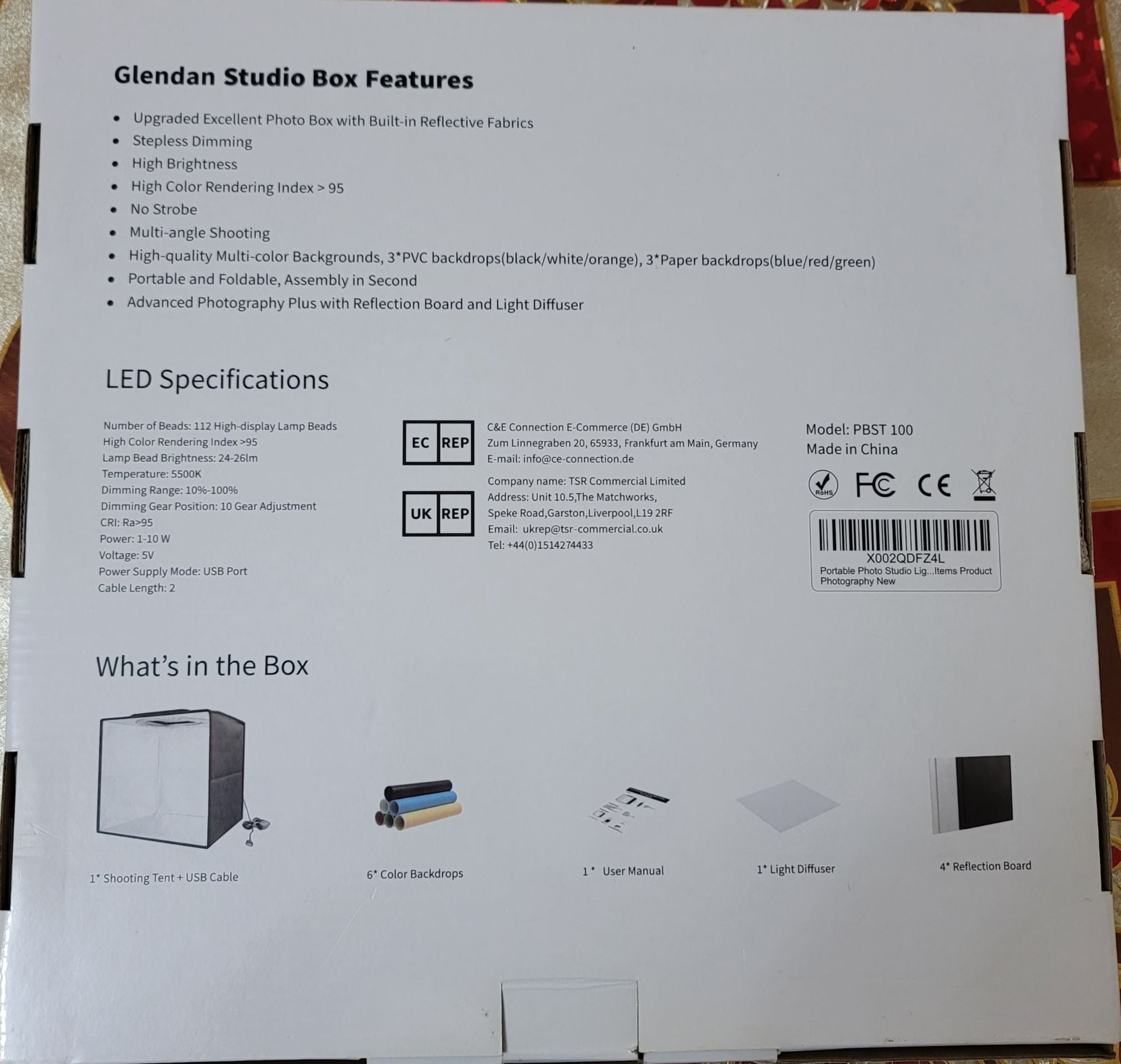 2 Photo Studio Light Boxes with LED - Image 10