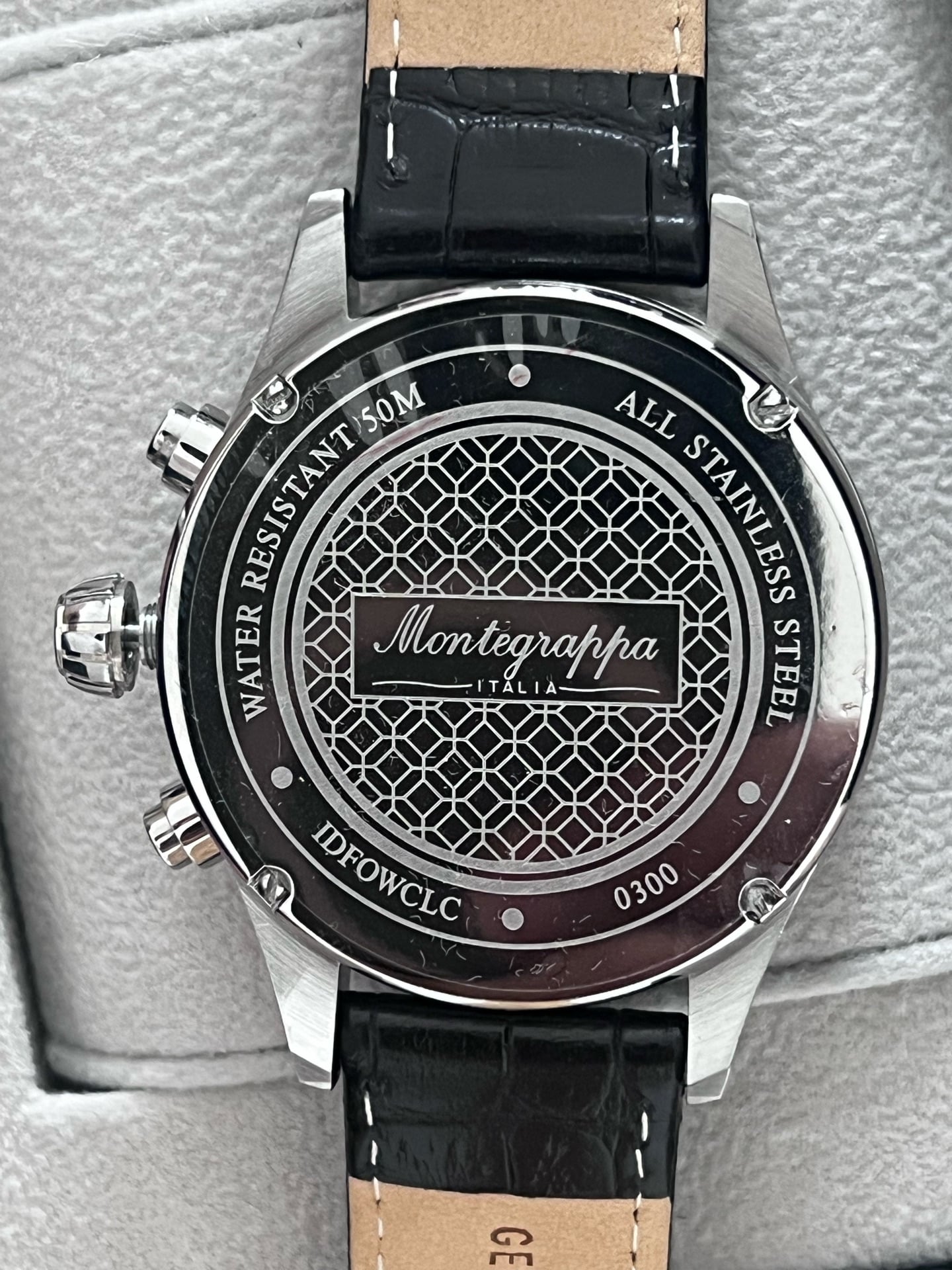 New Montegrappa Swiss 42mm Black - Image 9