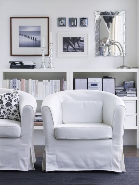 كرسي ايكيا بحالة ممتازة /tullsta ikea arm chair - Image 1