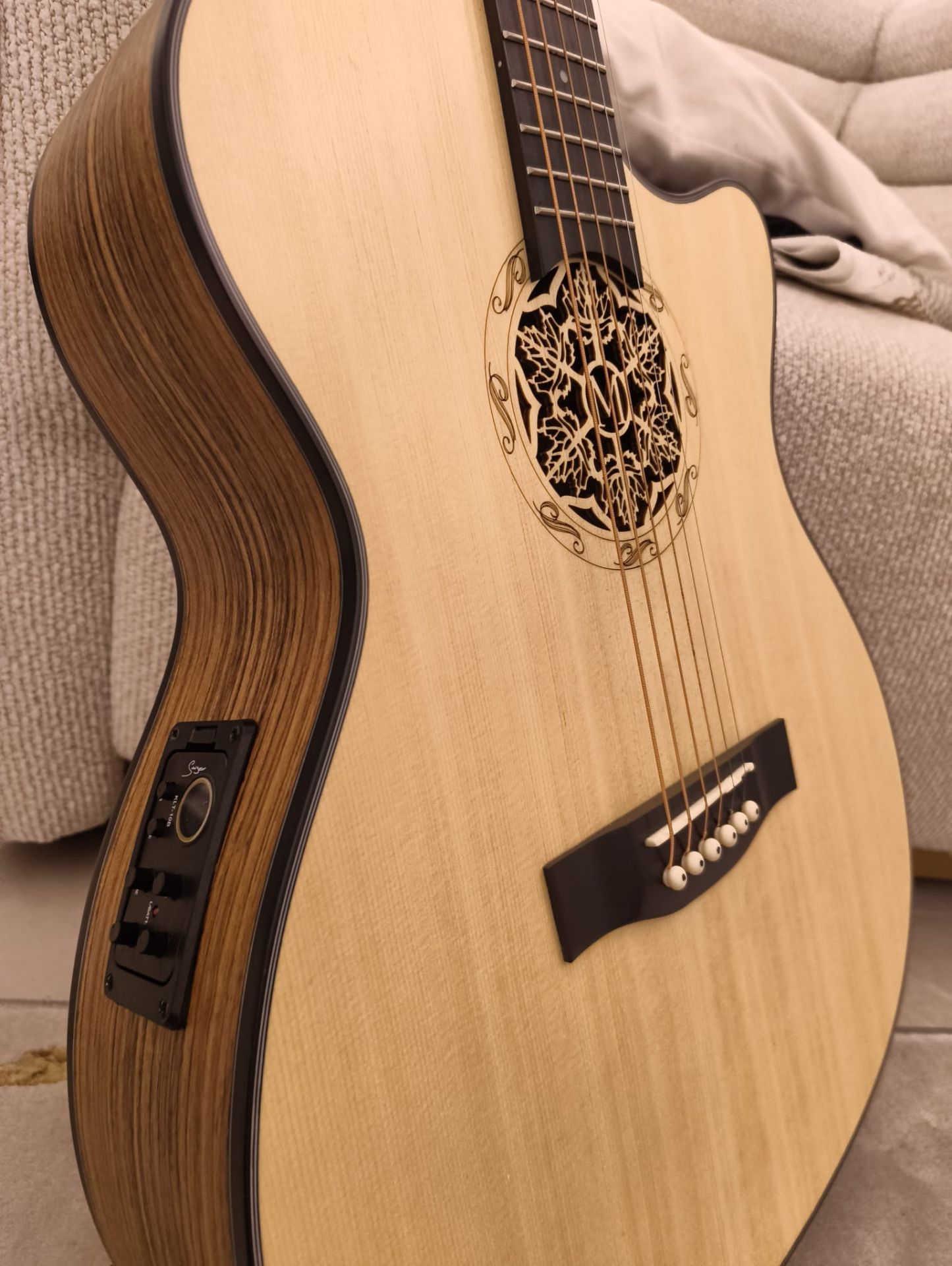 Acoustic Guitar with Apm - Image 6