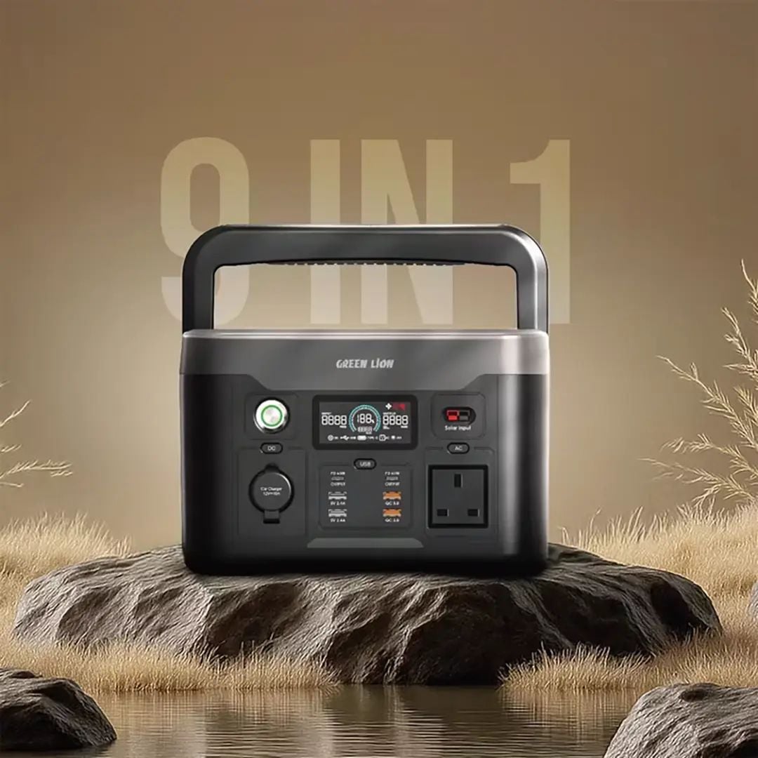 Green Lion PGX600 Power Station 600W PD65W Solar Input 240W - Image 1