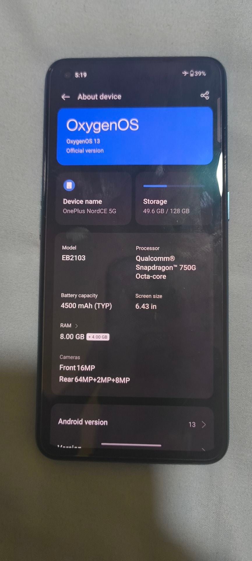 OnePlus Nord ce 5g  - Image 6