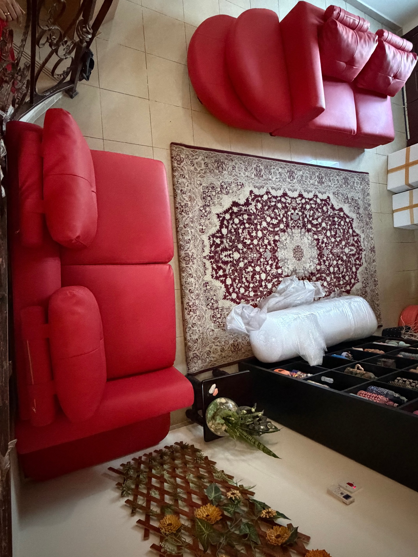 طقم أرائك مع كرسي جانبي مدمج - Image 2