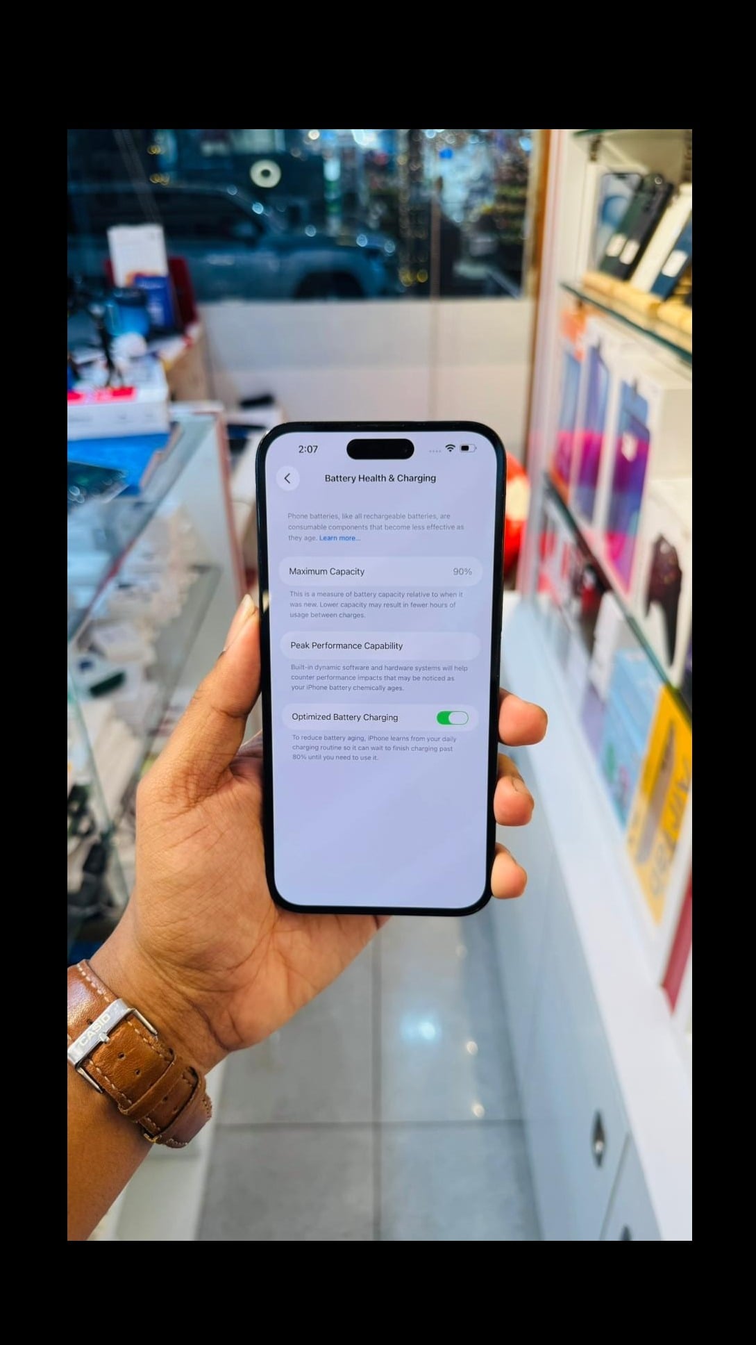 IPHONE 14 PRO MAX 256GB 90% With Box - Image 2