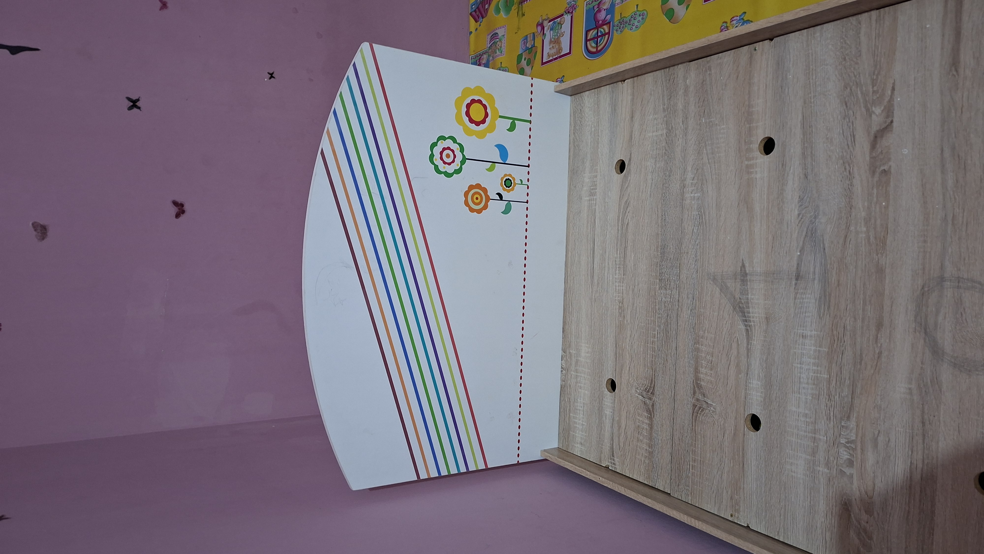 Kids Cot with Mattress - Image 3
