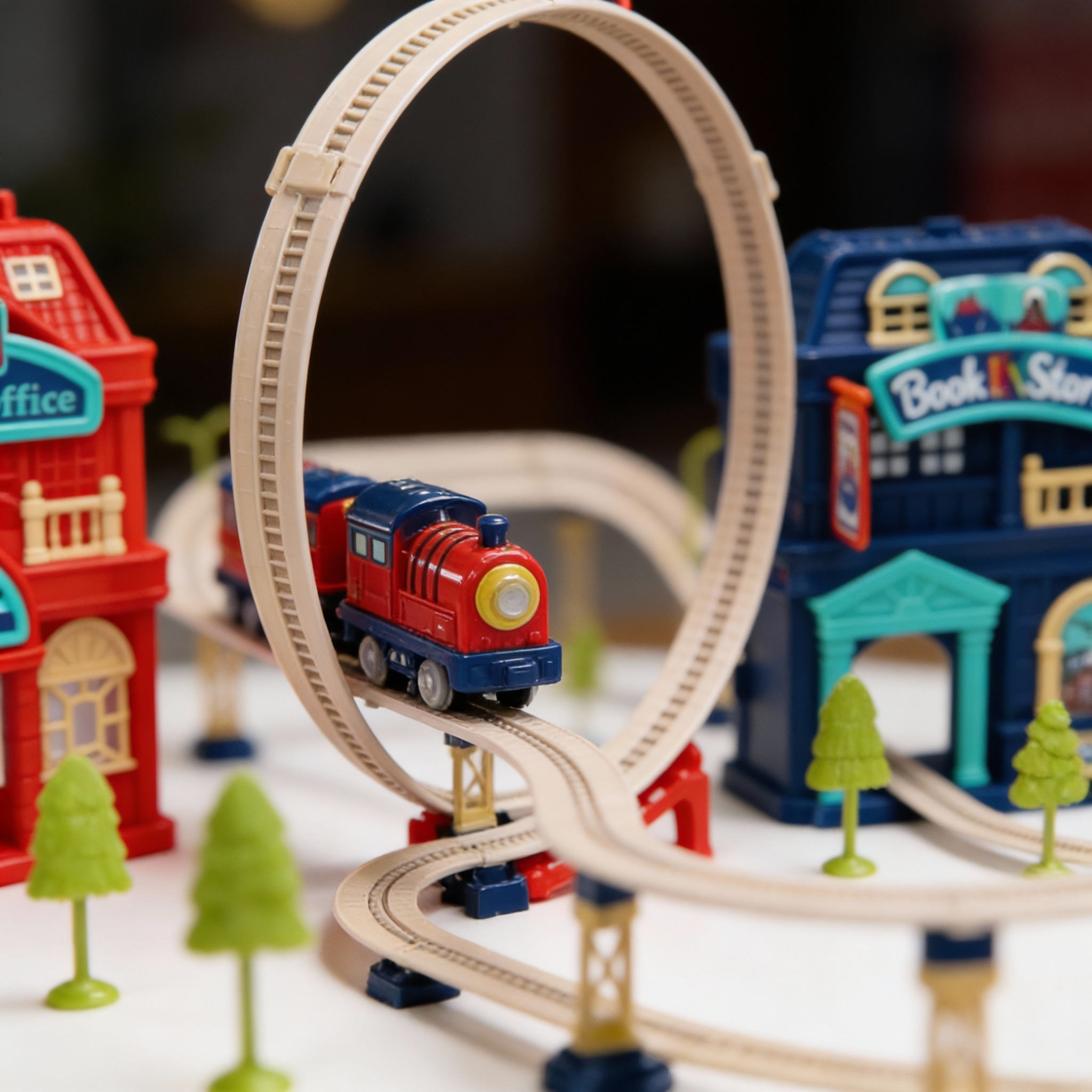 Track City Railway Play Set – 142 PCS - Image 3