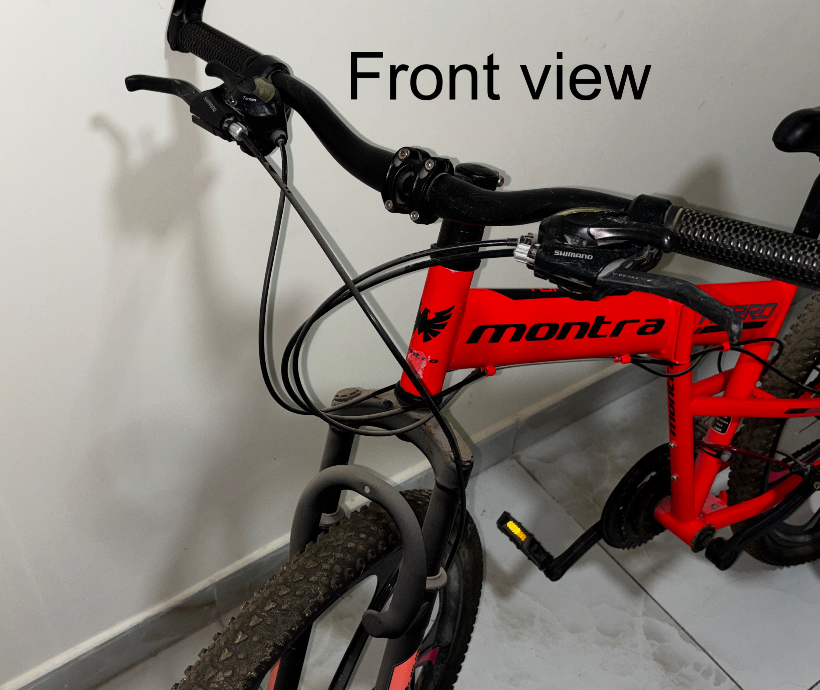 Montra Torro orange bicycle, unisex cycle - Image 6