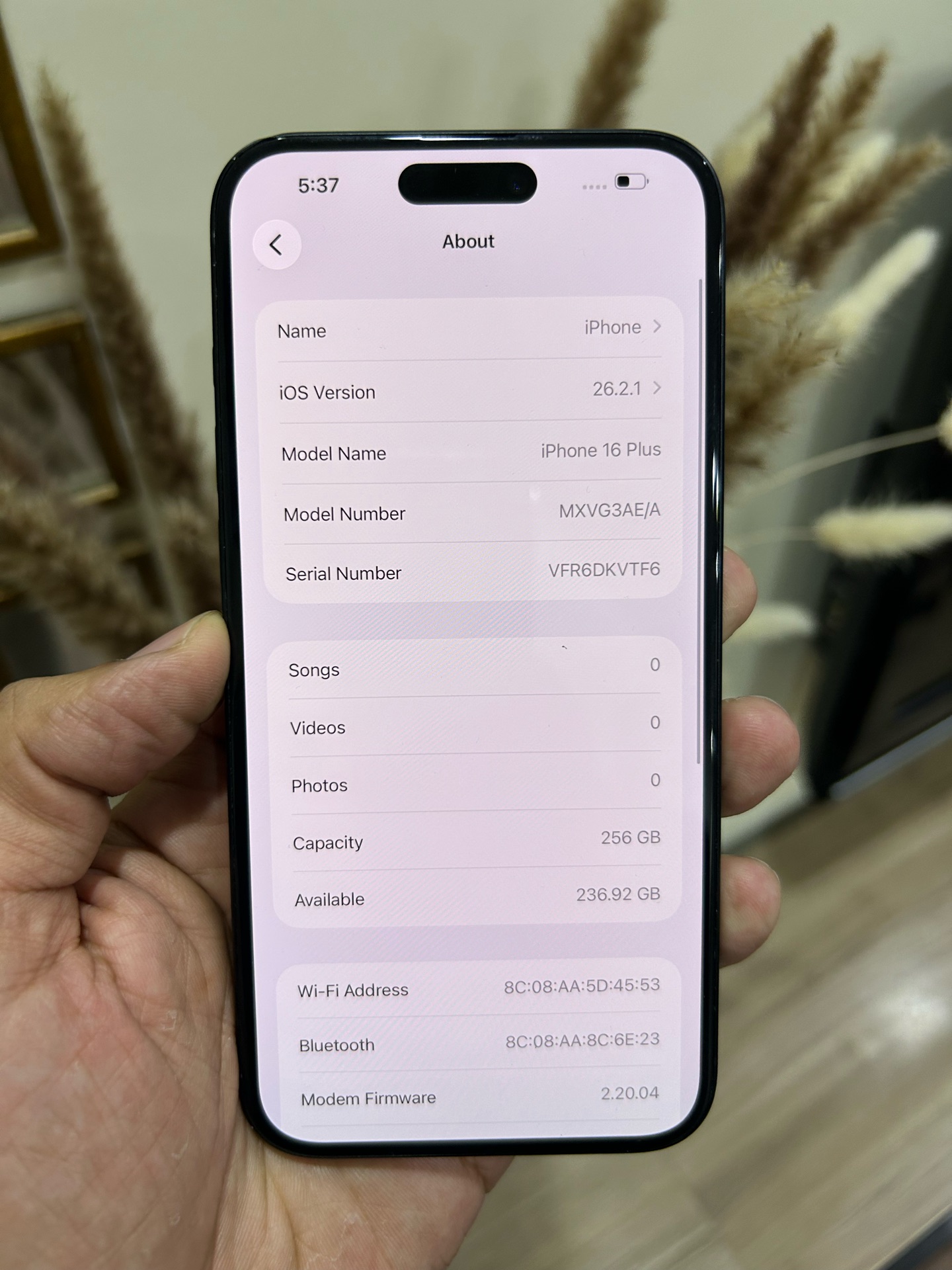 iPhone 16 Plus 256 GB 95% - Image 4