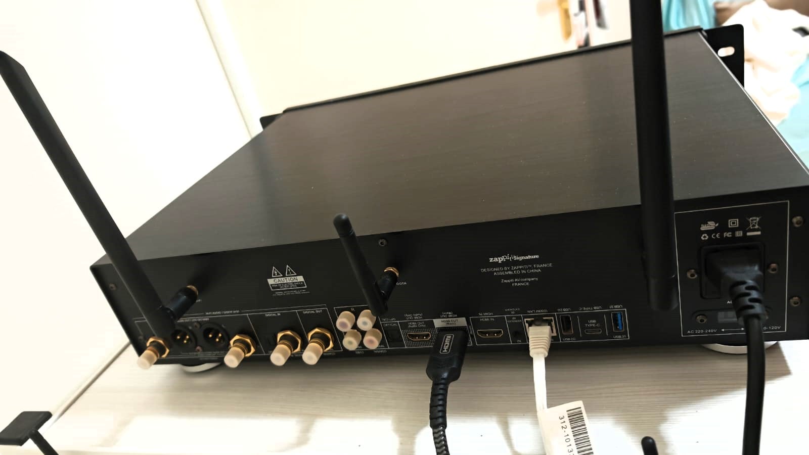 4K Media Player 🎬 Zappiti Signature - Like New (Qatar) - Image 4