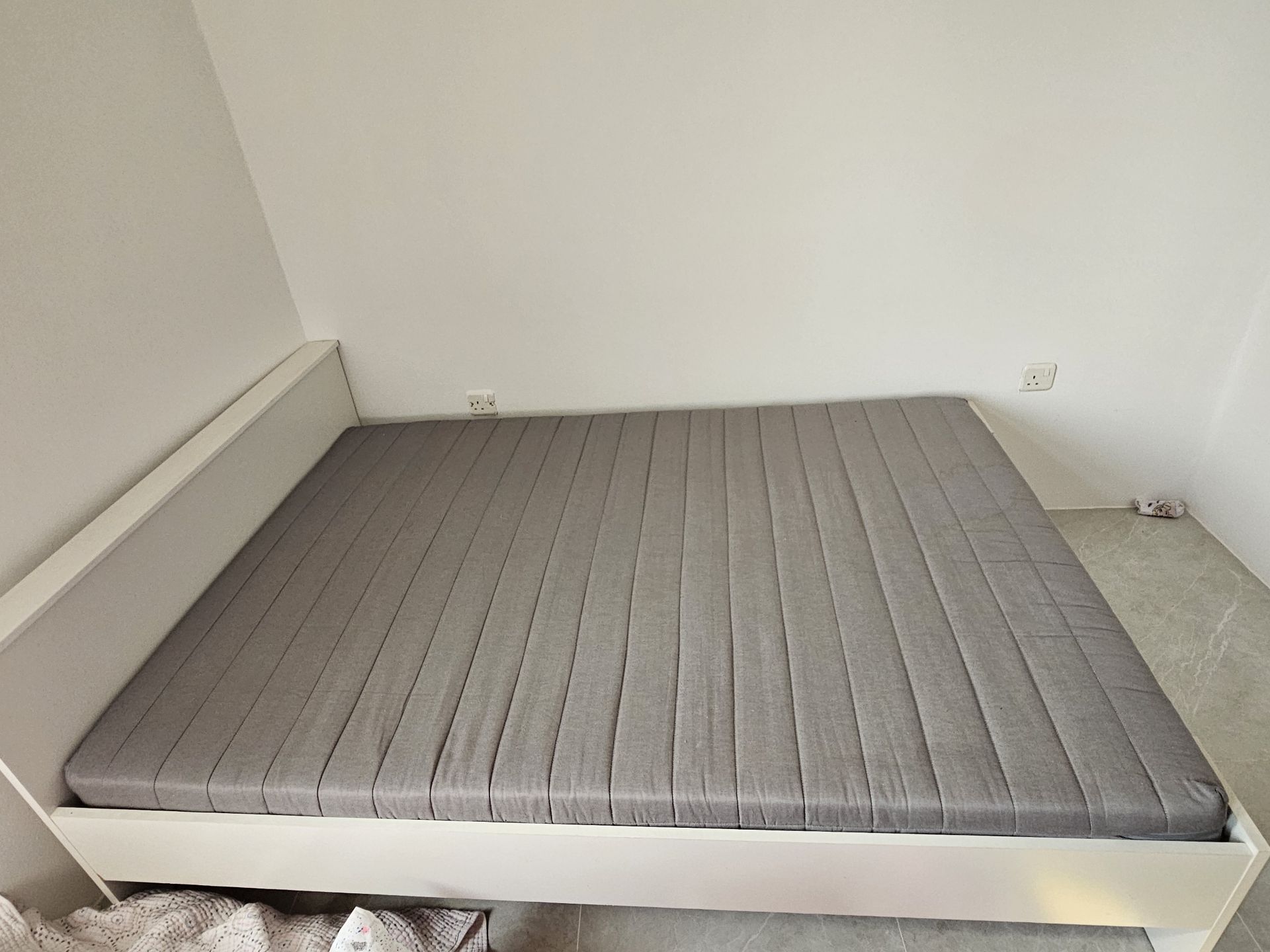 Ikea Full size mattress and bed - Image 3